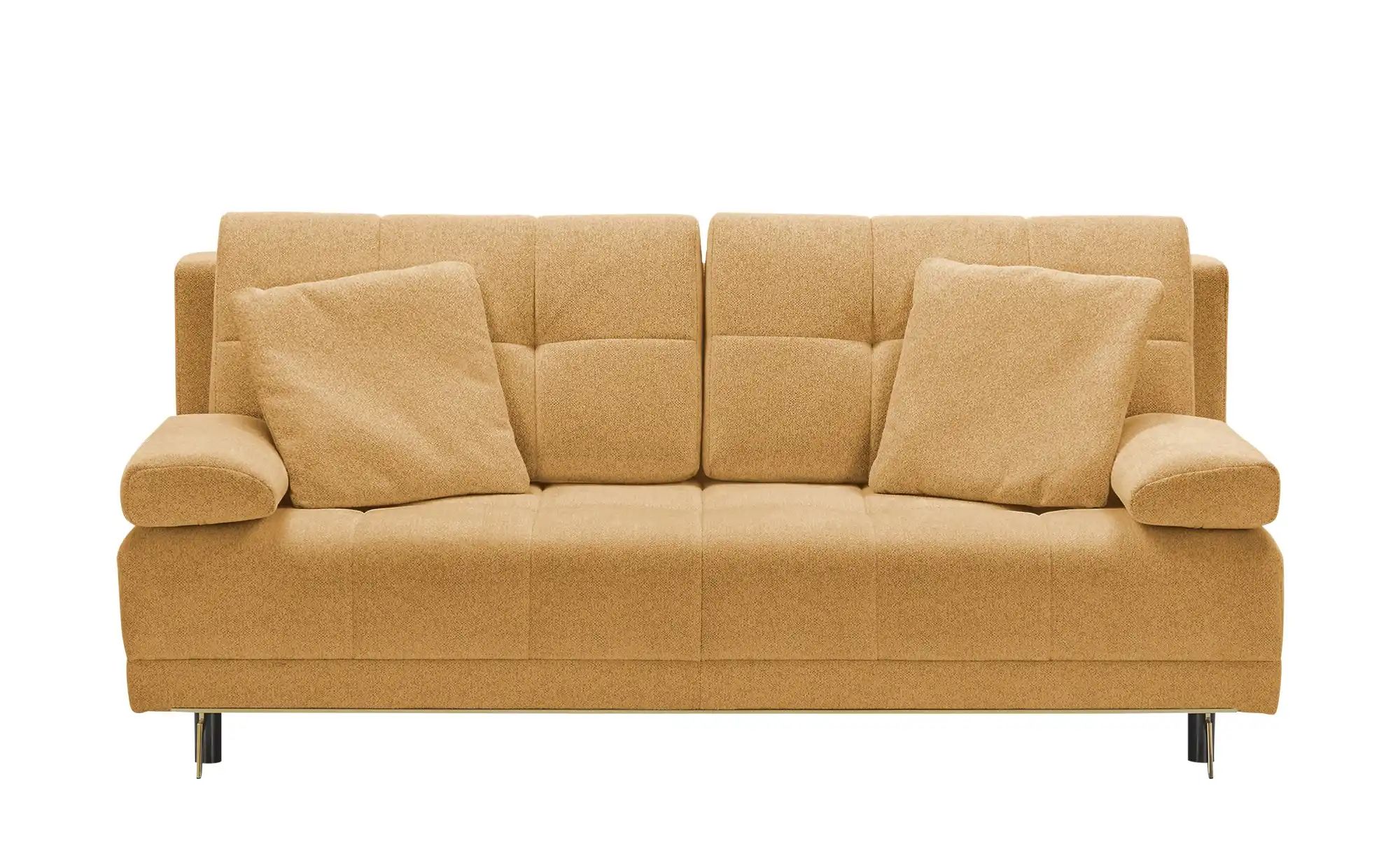 smart Schlafsofa  Celina ¦ gelb ¦ Maße (cm): B: 201 H: 95 T: 108 Polstermöb günstig online kaufen