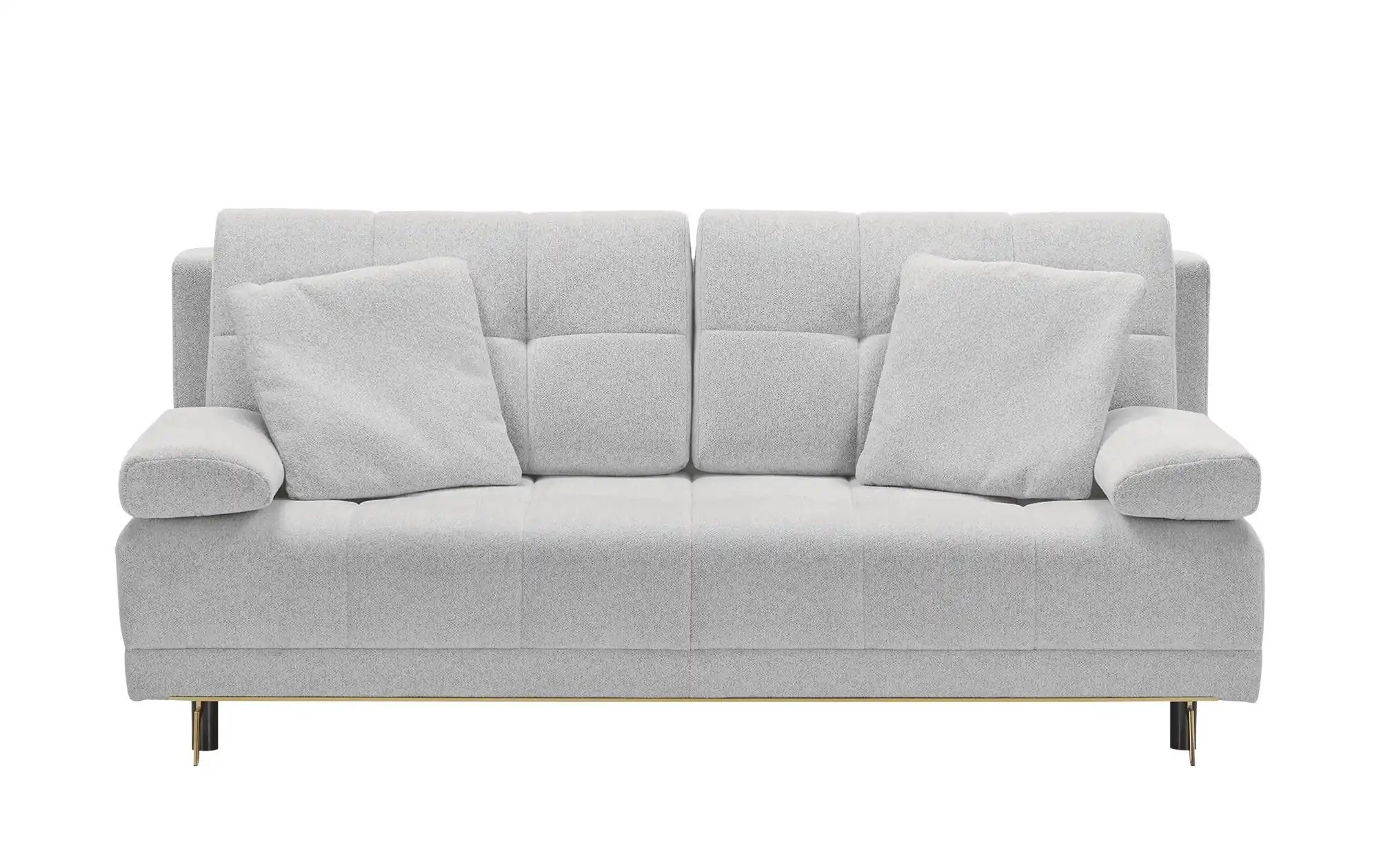 smart Schlafsofa  Celina ¦ silber ¦ Maße (cm): B: 201 H: 95 T: 108 Polsterm günstig online kaufen