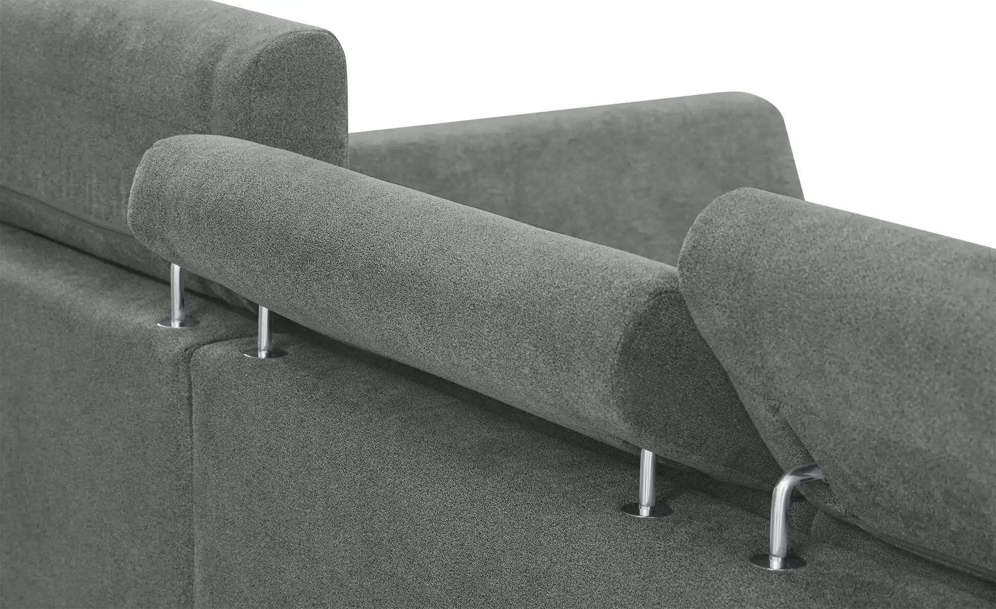 Ecksofa  Fabienne ¦ grau ¦ Maße (cm): B: 228 H: 81 T: 158 Polstermöbel > So günstig online kaufen