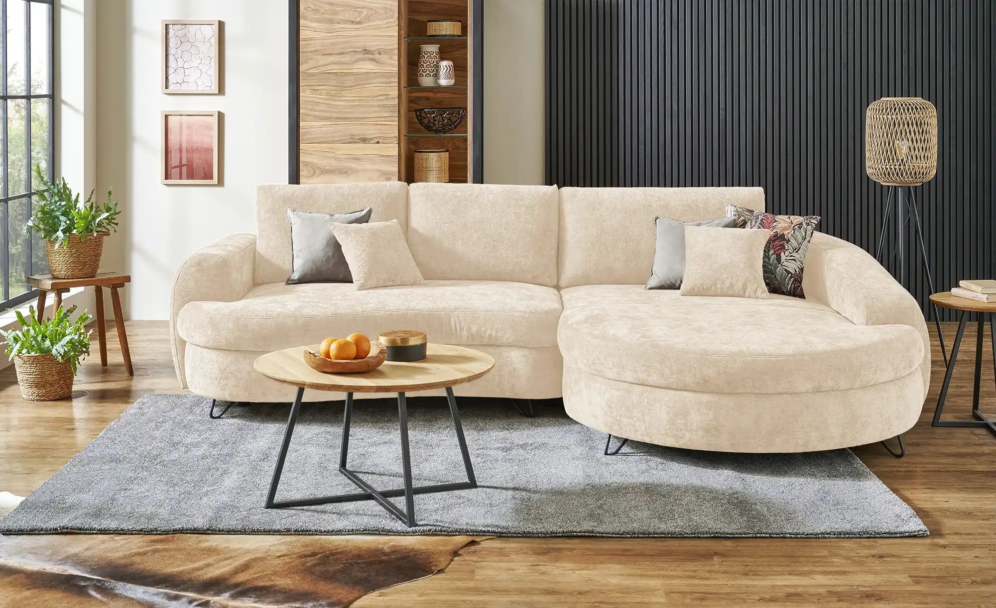 Thumbnail - switch Ecksofa Ariana ¦ beige ¦ Maße (cm): B: 302 Polstermöbel > Sofas > Ecksofas - Höffner