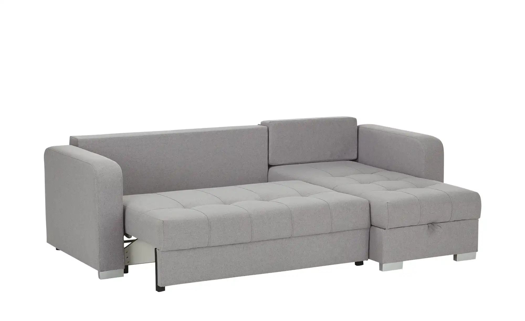Thumbnail - Ecksofa mit Schlaffunktion Nina III ¦ grau ¦ Maße (cm): B: 247 H: 88 T: 163.0 Polstermöbel > Sofas > Ecksofas - Höffner