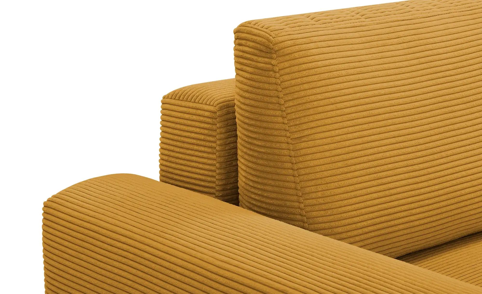 Thumbnail - switch Ecksofa aus Cord Capitol ¦ orange ¦ Maße (cm): B: 276 H: 89 T: 175.0 Polstermöbel > Sofas > Ecksofas - Höffner