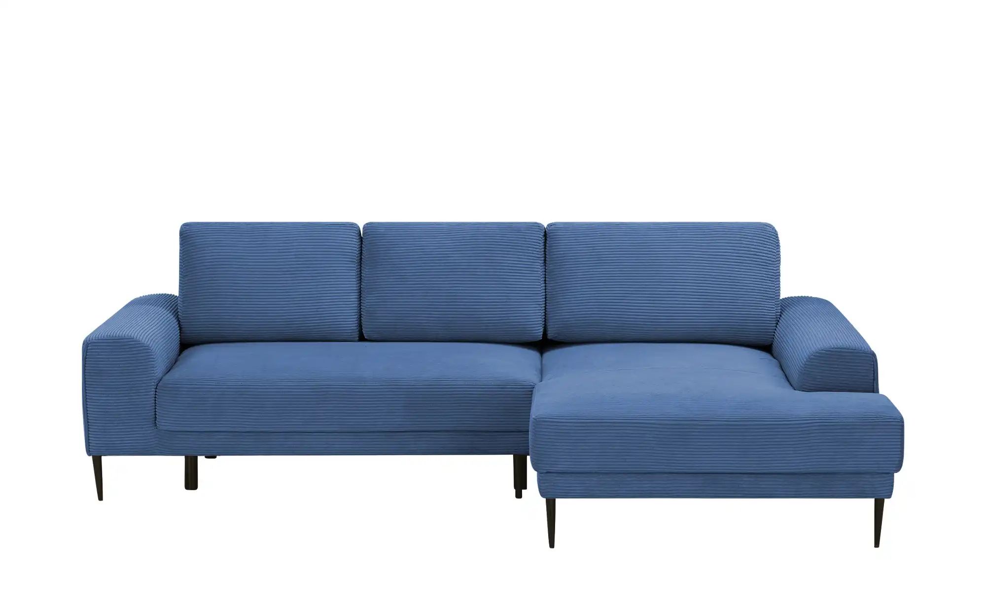 switch Ecksofa aus Cord Capitol ¦ blau ¦ Maße (cm): B: 276 H: 89 T: 175 Pol günstig online kaufen