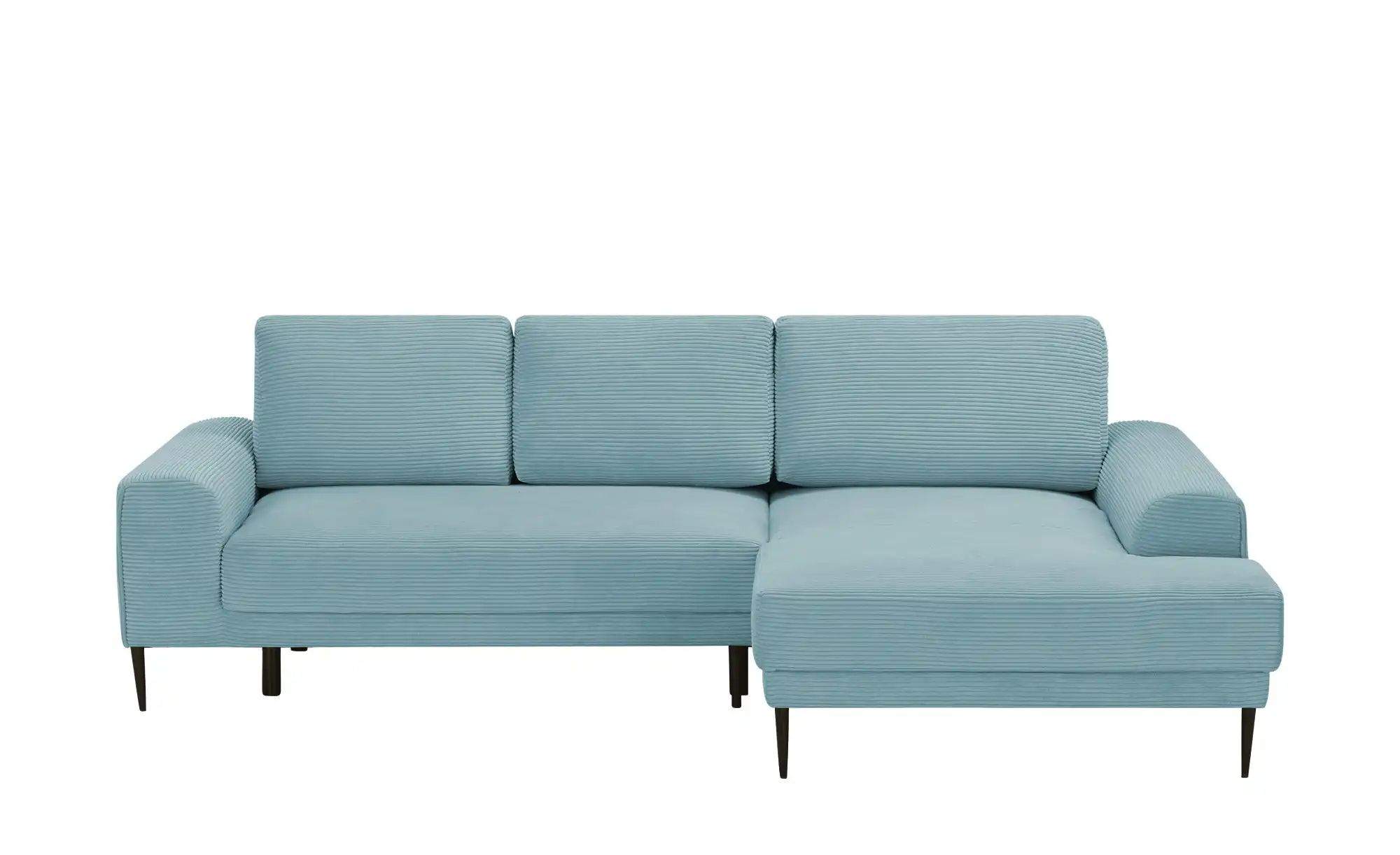 switch Ecksofa aus Cord Capitol ¦ türkis/petrol ¦ Maße (cm): B: 276 H: 89 T günstig online kaufen