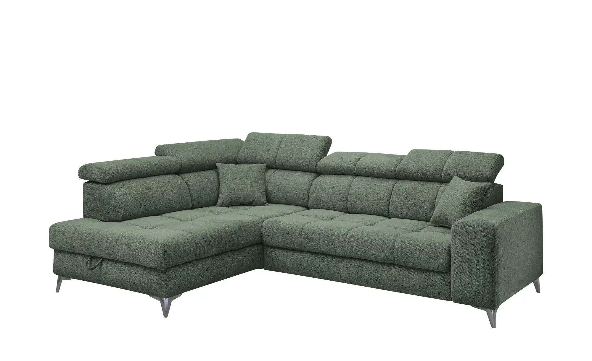 Ecksofa inklusive Stauraum Sydney ¦ grün ¦ Maße (cm): B: 282 H: 105 T: 198. günstig online kaufen