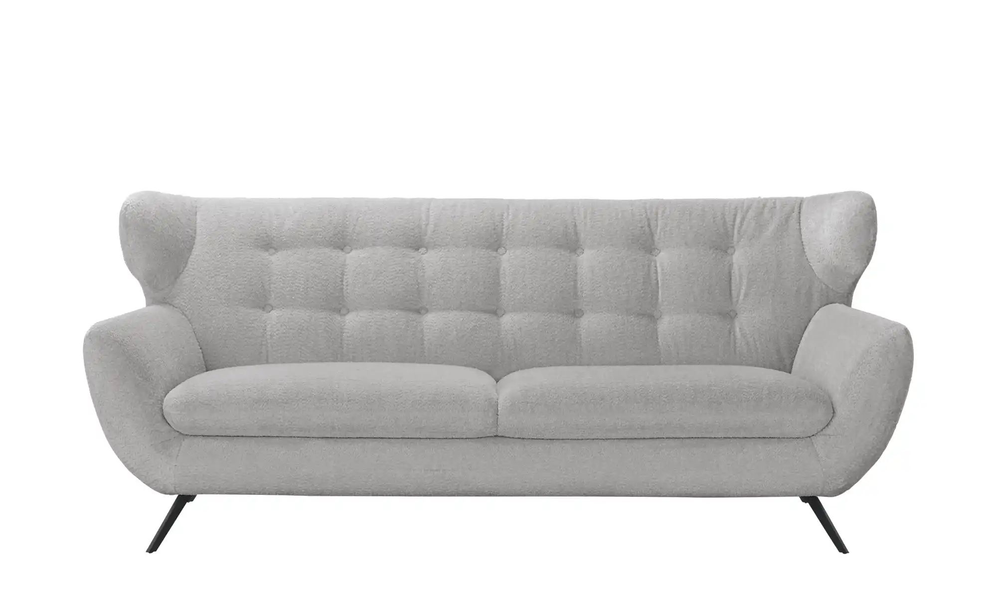 Jette Home Sofa aus Mikrofaser Mellow ¦ grau ¦ Maße (cm): B: 225 H: 94 T: 9 günstig online kaufen