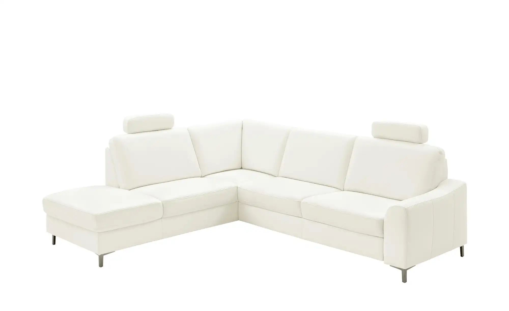 meinSofa Ecksofa  Lea ¦ weiß ¦ Maße (cm): B: 271 H: 92 T: 235 Polstermöbel günstig online kaufen