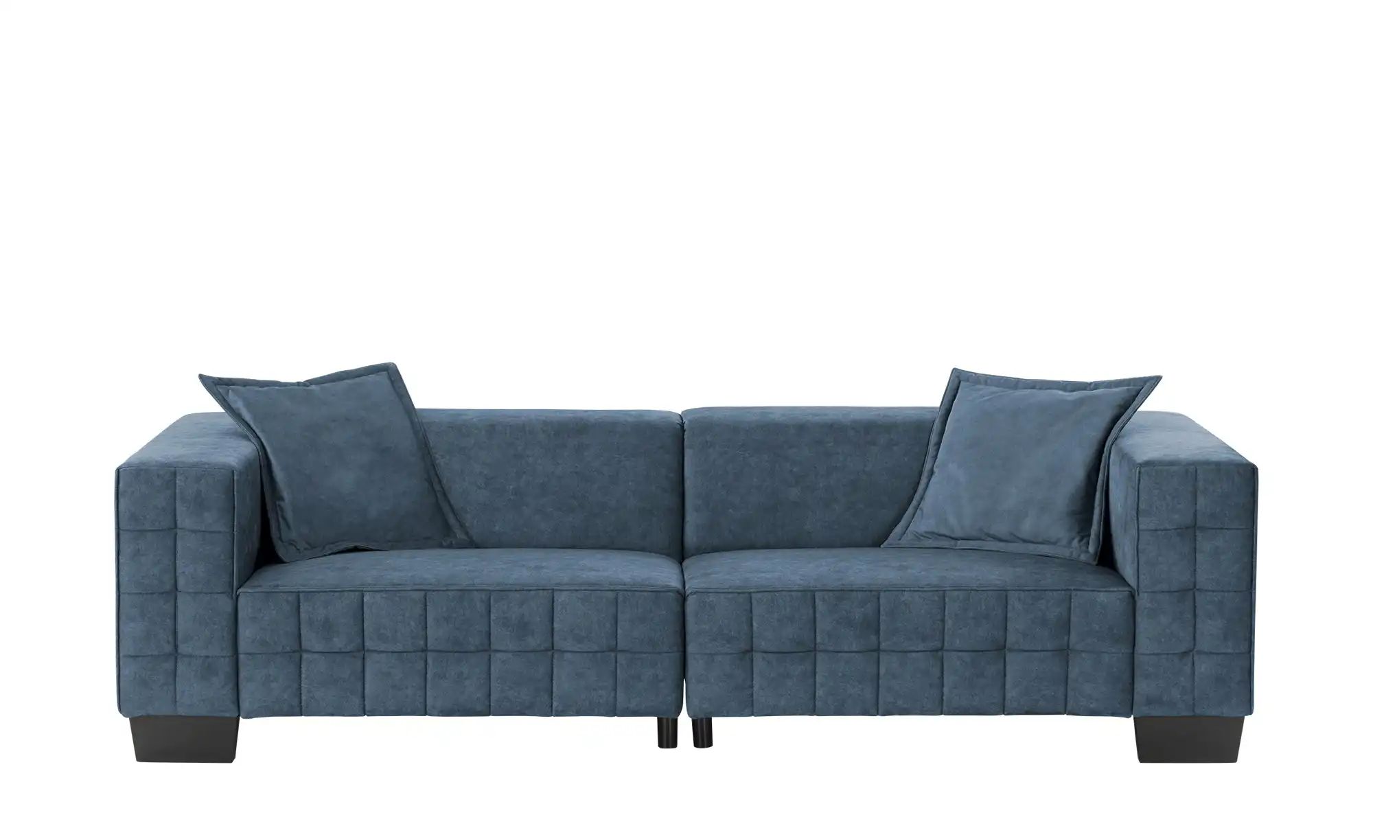 smart Big Sofa  Delilah ¦ blau ¦ Maße (cm): B: 255 H: 69 T: 106 Polstermöbe günstig online kaufen