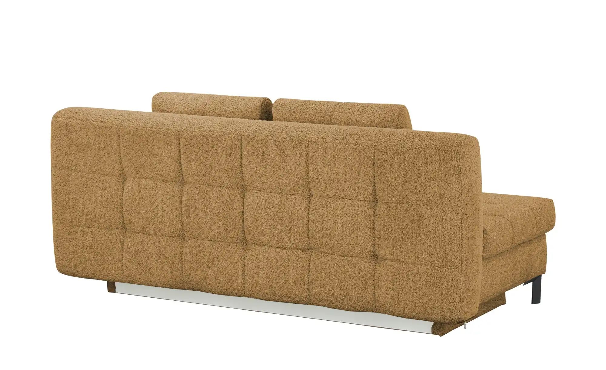 Querschläfer  aus Bouclé  Sammy ¦ gelb ¦ Maße (cm): B: 206 H: 98 T: 98.0 Po günstig online kaufen