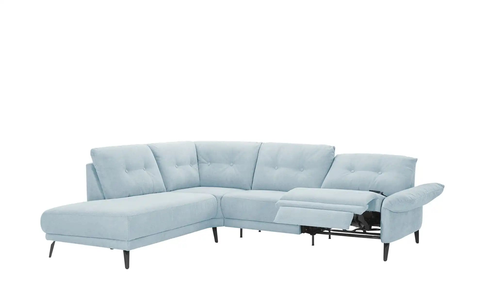 Jette Home Ecksofa   Scope ¦ blau ¦ Maße (cm): B: 258 H: 88 T: 221 Polsterm günstig online kaufen