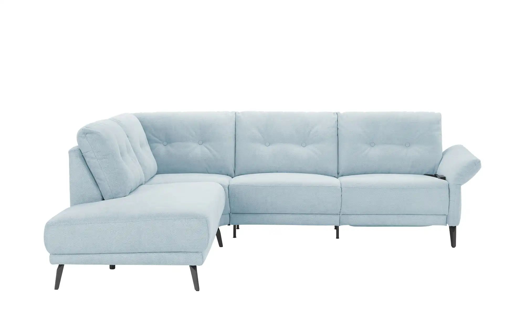 Jette Home Ecksofa   Scope ¦ blau ¦ Maße (cm): B: 258 H: 88 T: 221 Polsterm günstig online kaufen