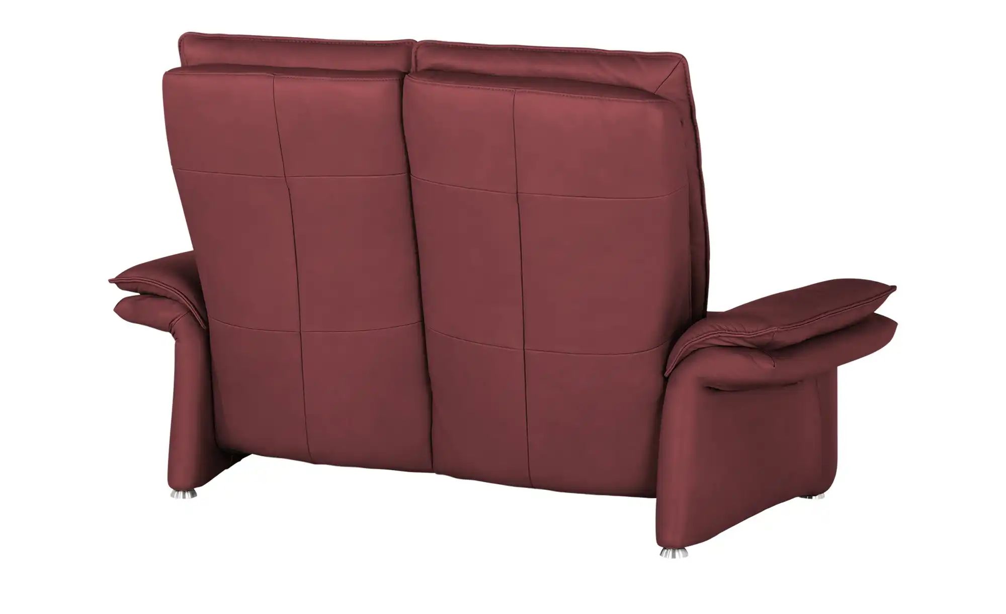 Hukla Ledersofa  Corvina ¦ rot ¦ Maße (cm): B: 154 H: 109 T: 90 Polstermöbe günstig online kaufen