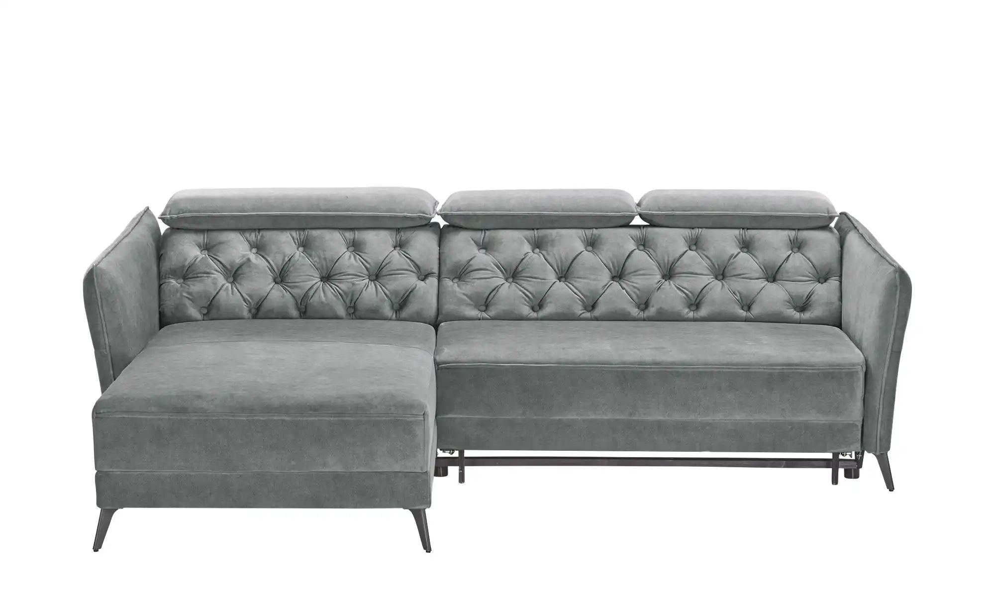 smart Ecksofa  Kavita ¦ grau ¦ Maße (cm): B: 254 H: 85 T: 199 Polstermöbel günstig online kaufen