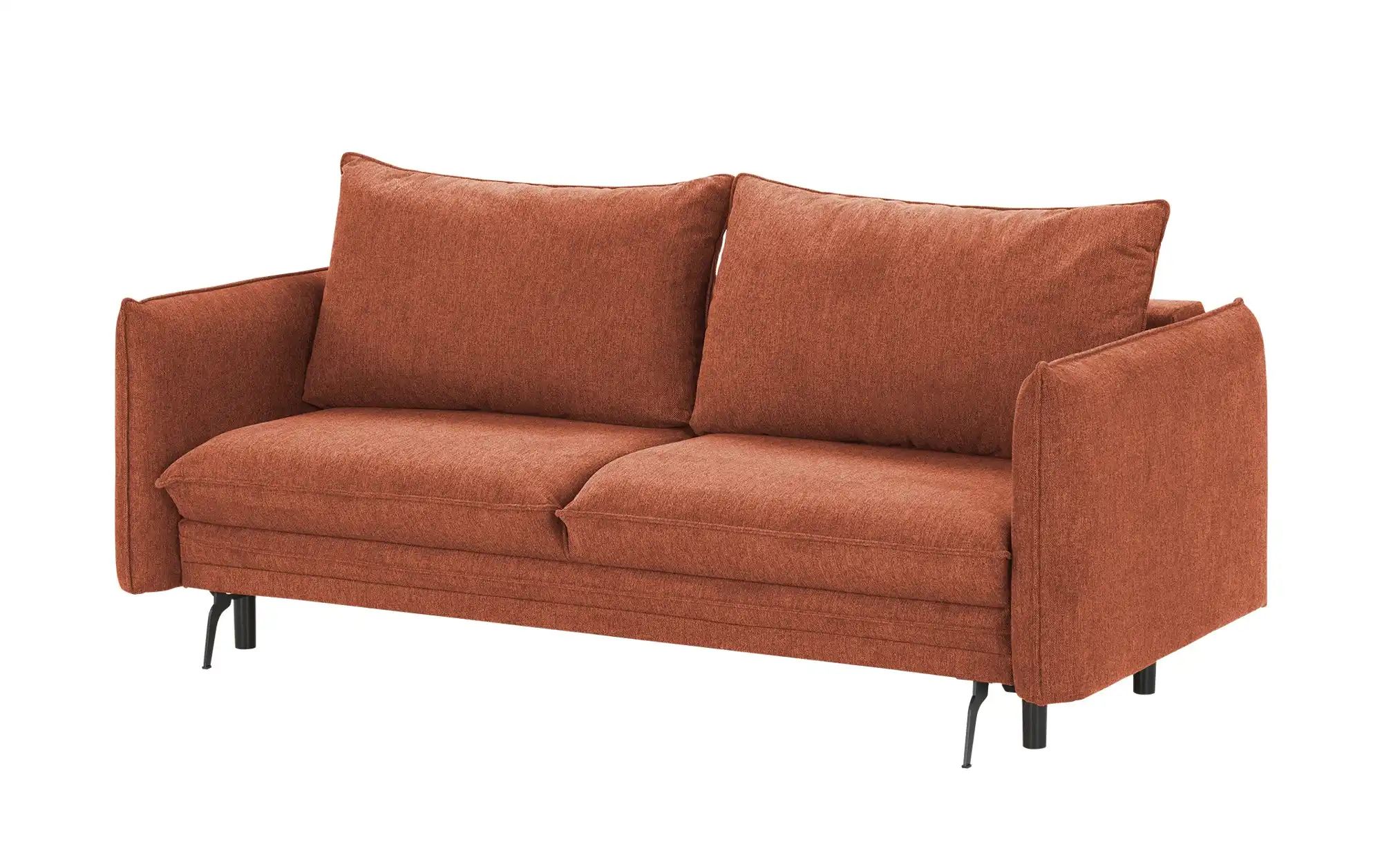 Thumbnail - smart Sofa Aki ¦ orange ¦ Maße (cm): B: 255 H: 78 T: 102.0 Polstermöbel > Sofas > 2-Sitzer - Höffner