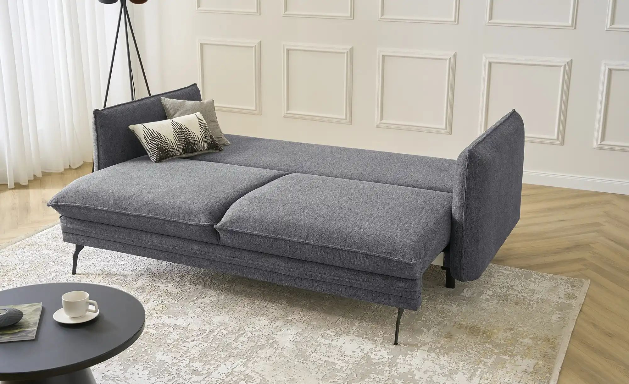 smart Sofa  Aki ¦ grau ¦ Maße (cm): B: 255 H: 78 T: 102.0 Polstermöbel > So günstig online kaufen