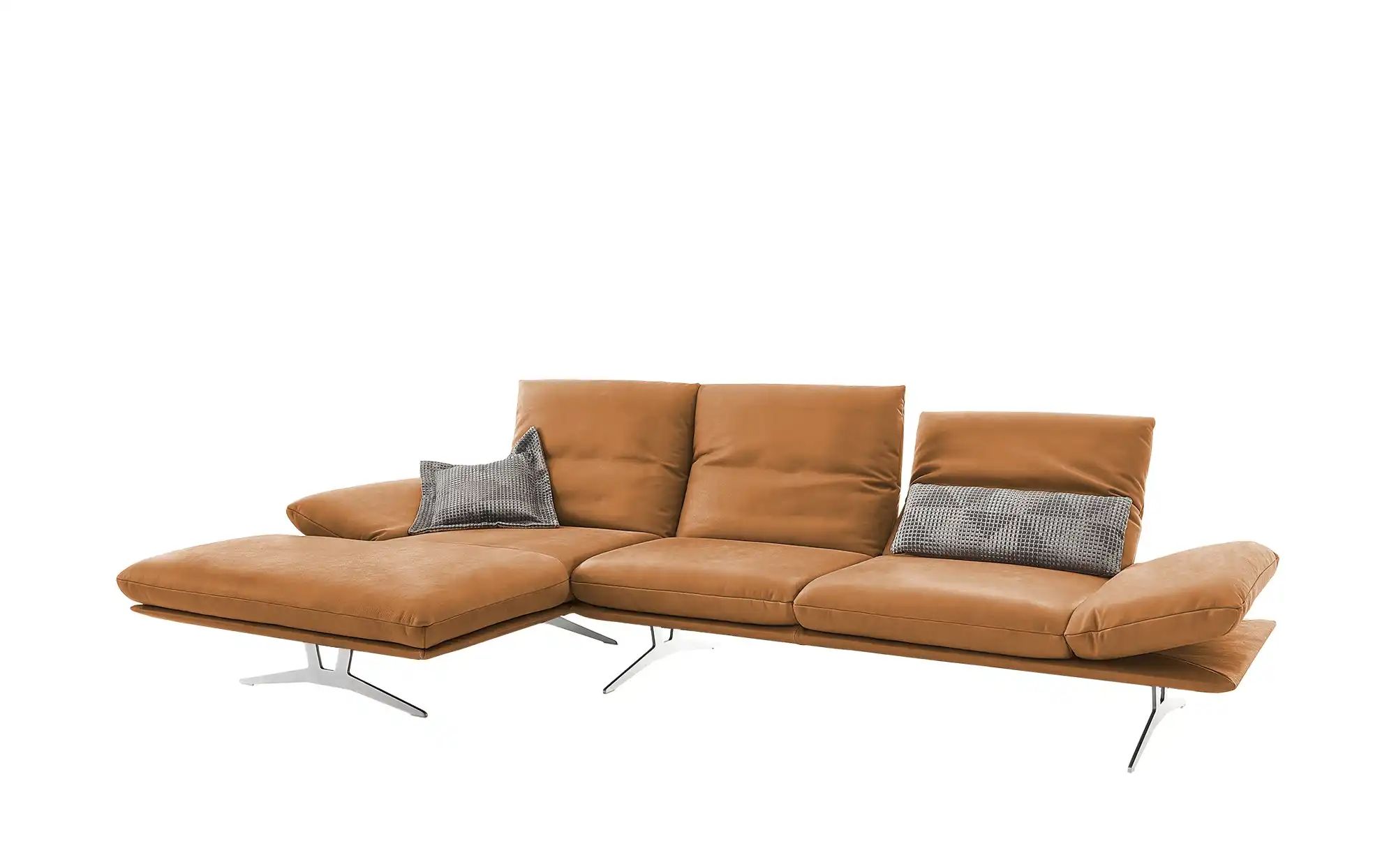 KOINOR Ecksofa Echtleder Francis ¦ gelb ¦ Maße (cm): B: 314 H: 93 T: 159.0 günstig online kaufen