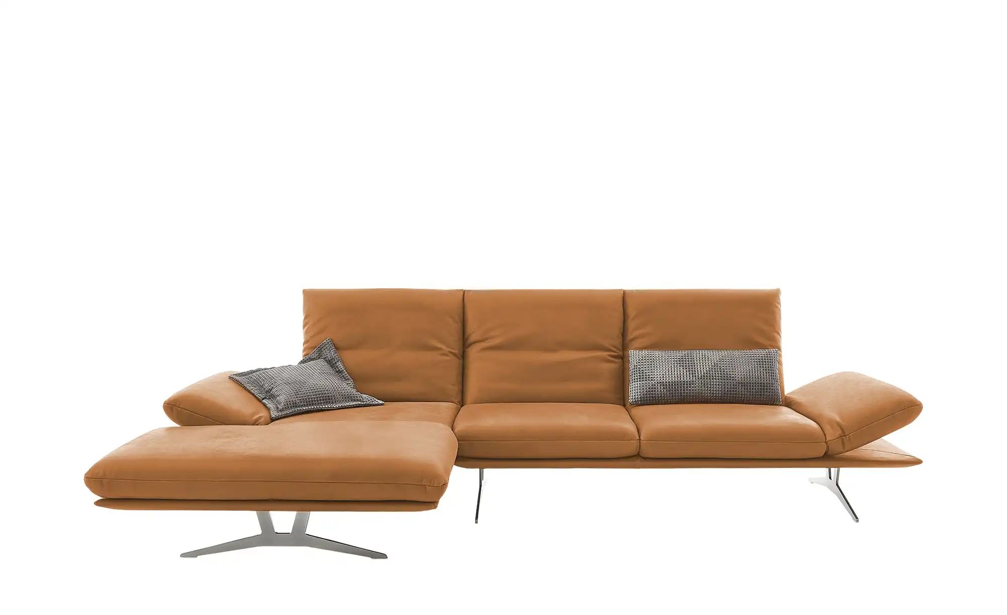 KOINOR Ecksofa Echtleder Francis ¦ gelb ¦ Maße (cm): B: 314 H: 93 T: 159.0 günstig online kaufen