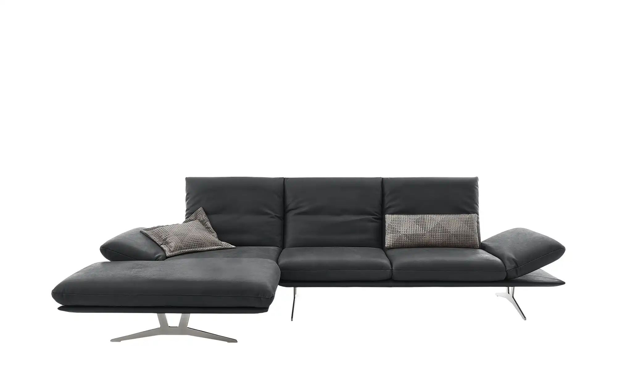 KOINOR Ecksofa Echtleder Francis ¦ grau ¦ Maße (cm): B: 314 H: 93 T: 159.0 günstig online kaufen