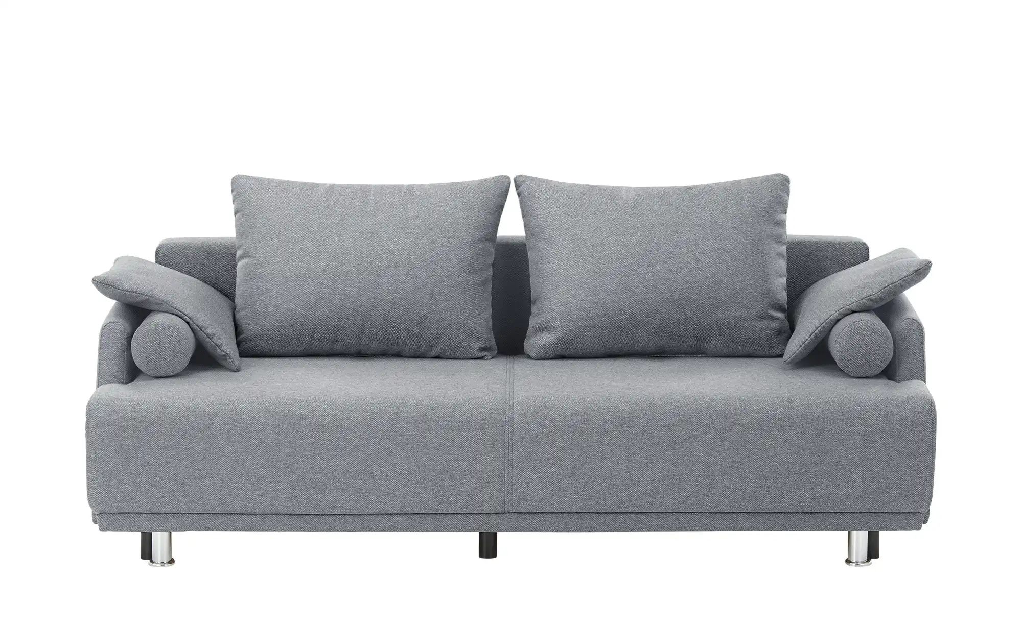 smart Sofa mit Schlaffunktion  Zamira ¦ grau ¦ Maße (cm): B: 218 H: 94 T: 9 günstig online kaufen