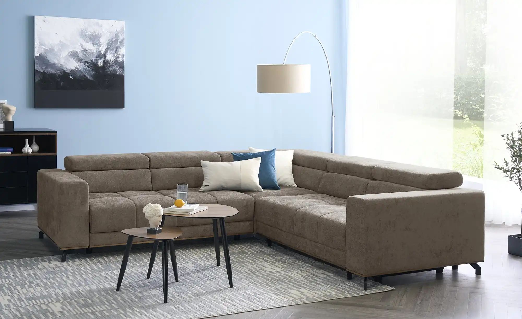 smart Ecksofa   Patricia ¦ braun ¦ Maße (cm): B: 269 H: 74 T: 269 Polstermö günstig online kaufen