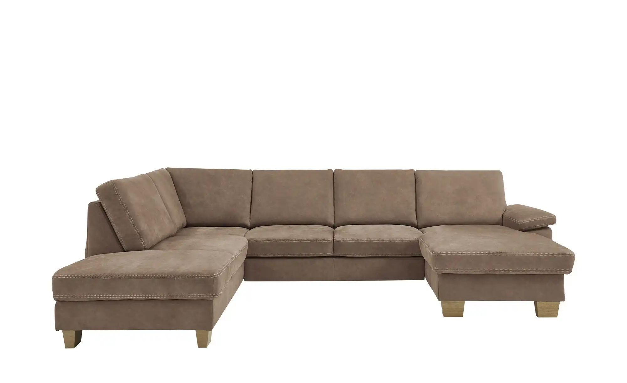 meinSofa Wohnlandschaft  Samu ¦ braun ¦ Maße (cm): B: 316 H: 90 T: 235 Pols günstig online kaufen