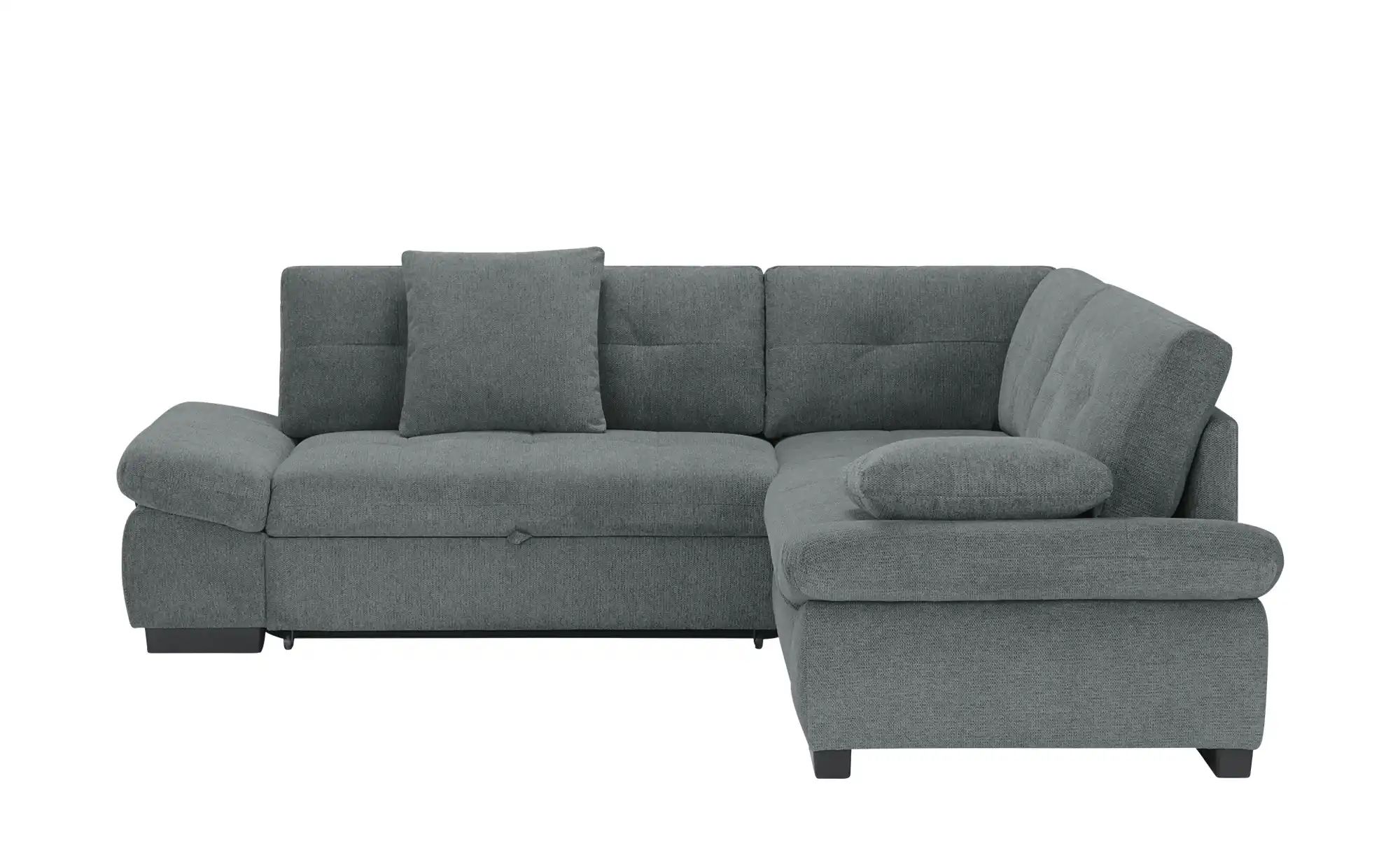 bobb Ecksofa  Lindsay ¦ grau ¦ Maße (cm): B: 255 H: 91 T: 225 Polstermöbel günstig online kaufen