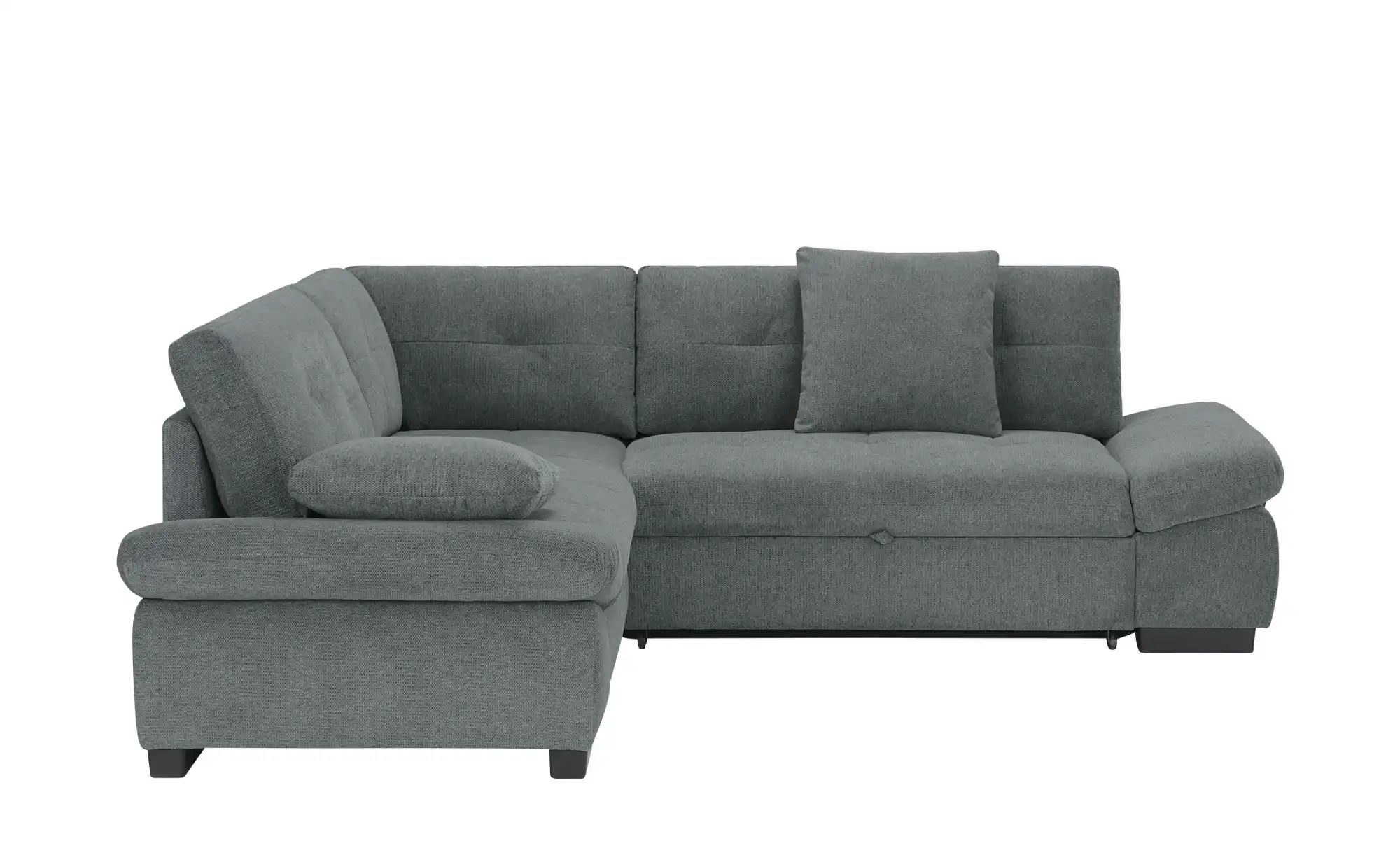 bobb Ecksofa  Lindsay ¦ grau ¦ Maße (cm): B: 225 H: 91 T: 255 Polstermöbel günstig online kaufen