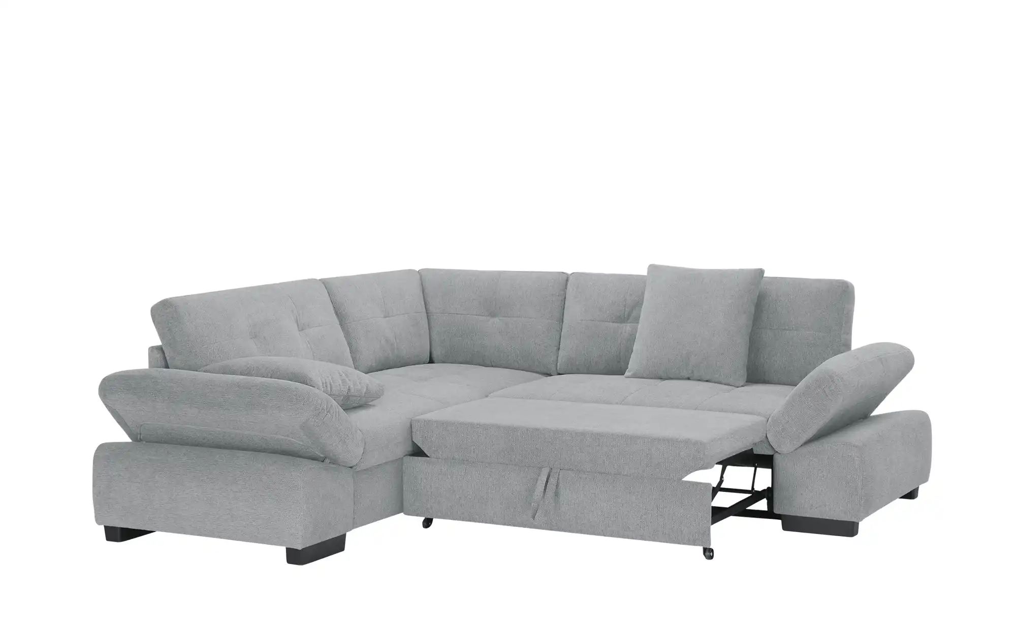 bobb Ecksofa  Lindsay ¦ grau ¦ Maße (cm): B: 225 H: 91 T: 255 Polstermöbel günstig online kaufen