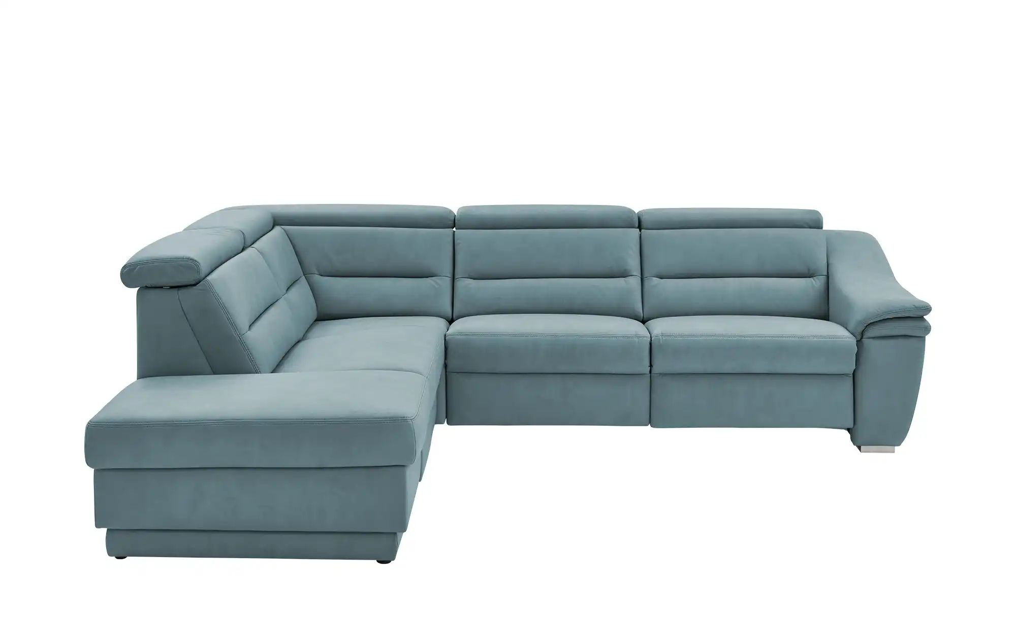meinSofa Ecksofa   Ivonne ¦ türkis/petrol ¦ Maße (cm): B: 294 H: 84 T: 245. günstig online kaufen