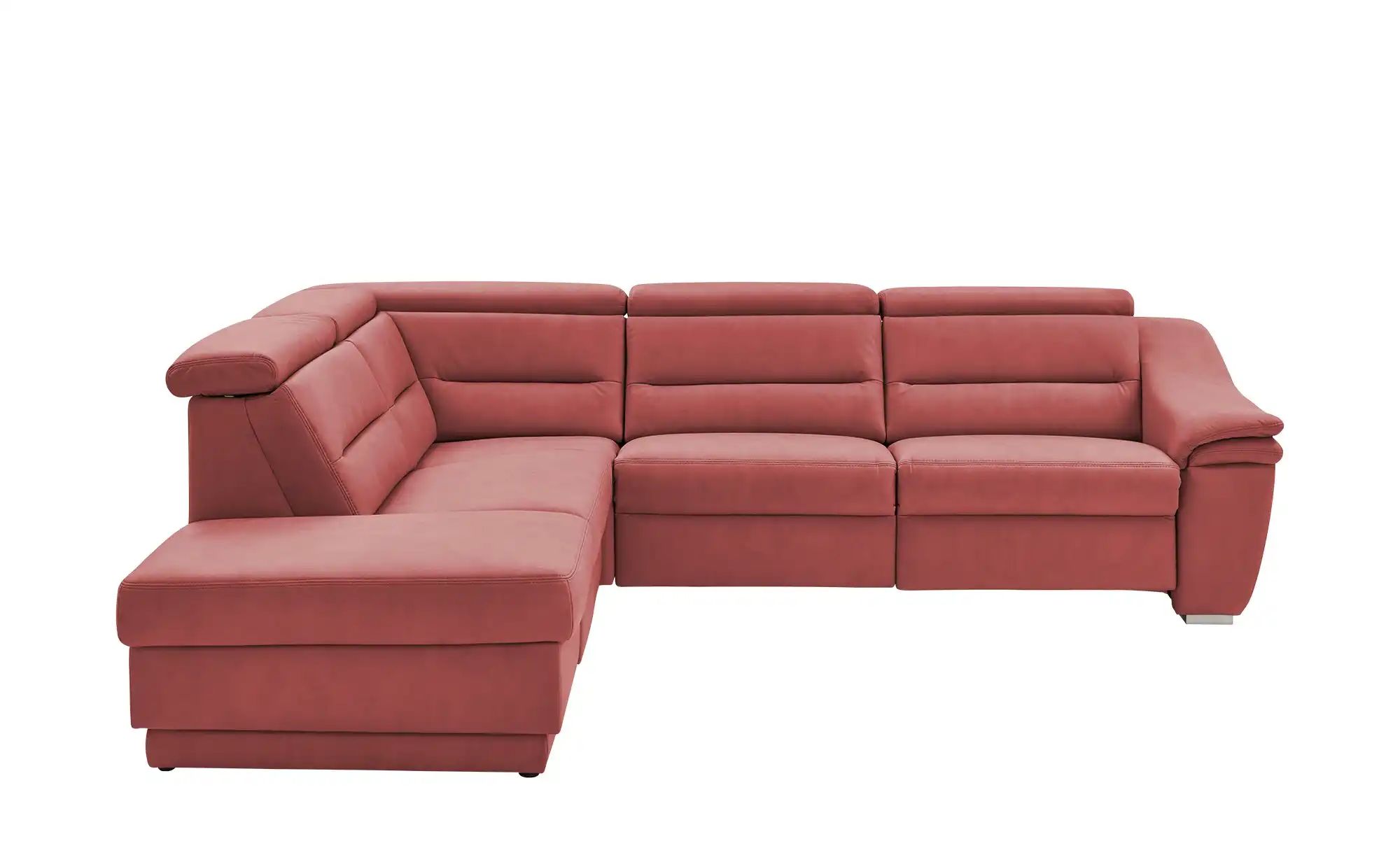 meinSofa Ecksofa   Ivonne ¦ rot ¦ Maße (cm): B: 294 H: 84 T: 245.0 Polsterm günstig online kaufen