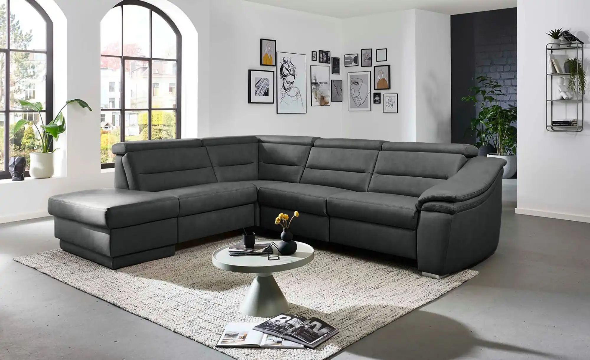 Thumbnail - meinSofa Ecksofa  Ivonne ¦ grau ¦ Maße (cm): B: 294 H: 84 T: 245.0 Polstermöbel > Sofas > Ecksofas - Höffner