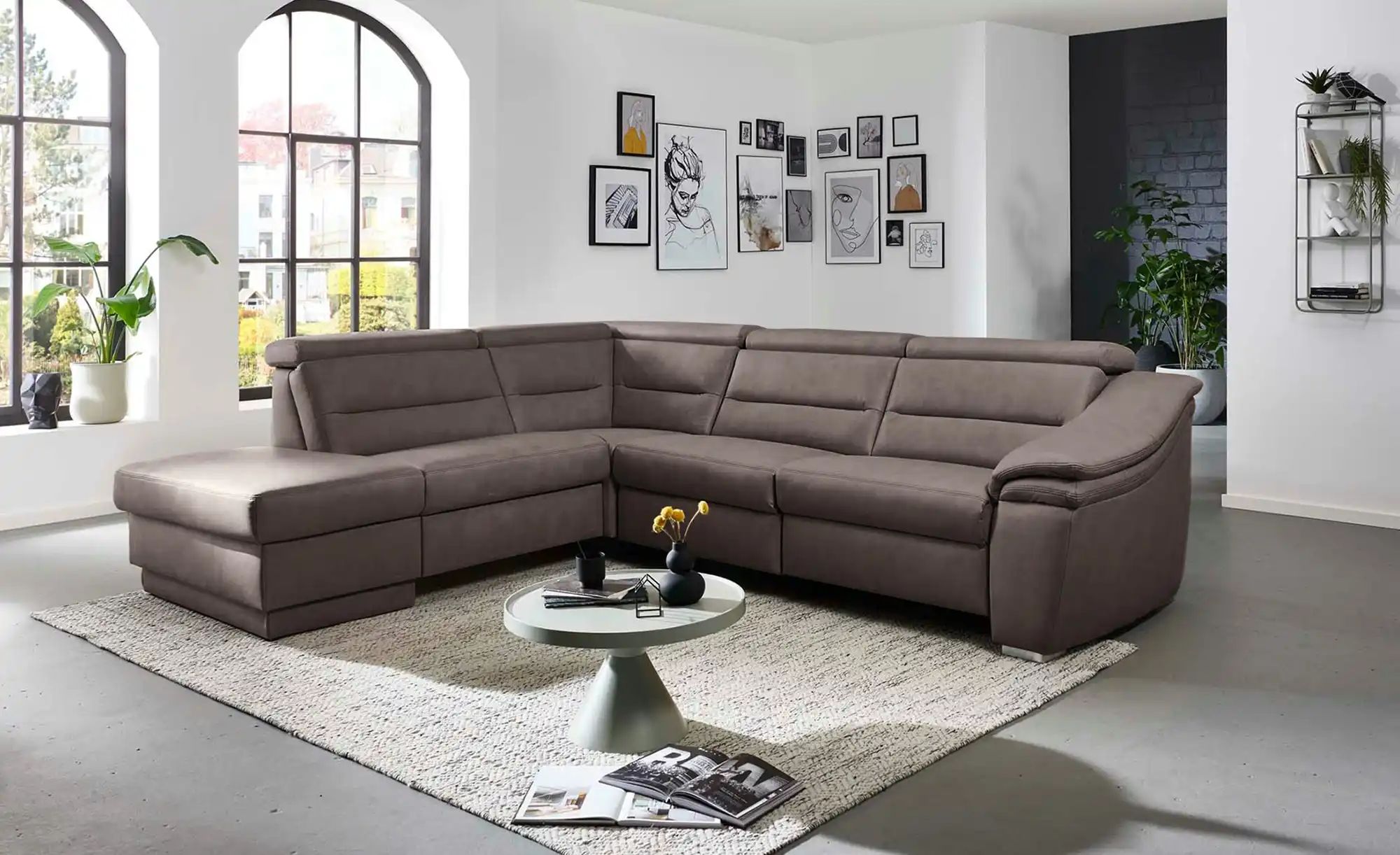 Thumbnail - meinSofa Ecksofa  Ivonne ¦ braun ¦ Maße (cm): B: 294 H: 84 T: 245.0 Polstermöbel > Sofas > Ecksofas - Höffner