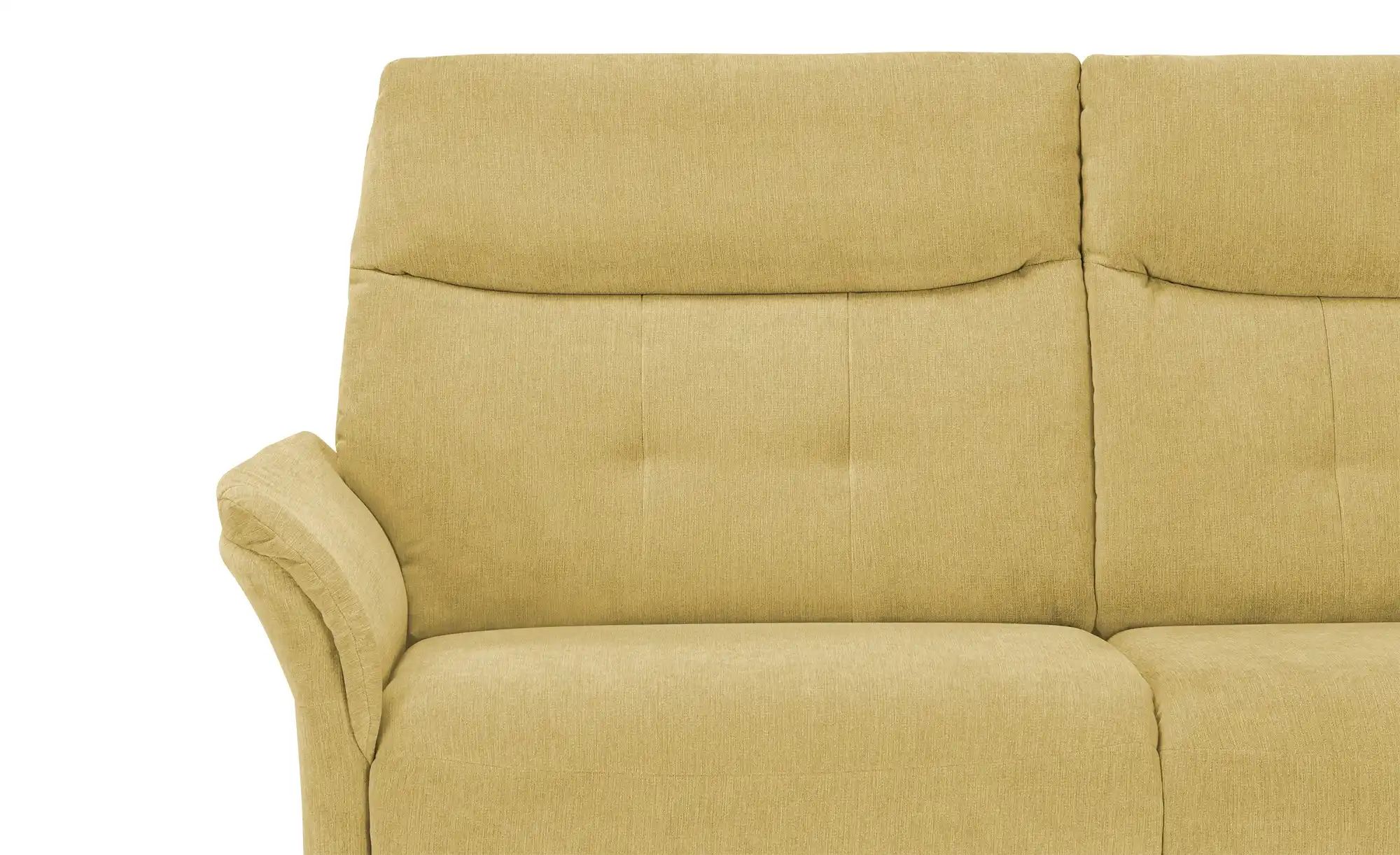 Thumbnail - Polstermöbel Oelsa Sofa Madrid ¦ gelb ¦ Maße (cm): B: 193 H: 110 T: 90.0 Polstermöbel > Sofas > 2-Sitzer - Höffner