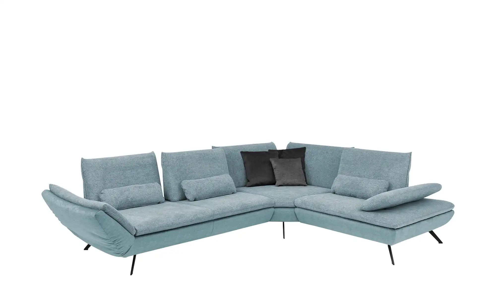 Ecksofa   Luca ¦ blau ¦ Maße (cm): B: 314 H: 88 T: 244 Polstermöbel > Sofas günstig online kaufen