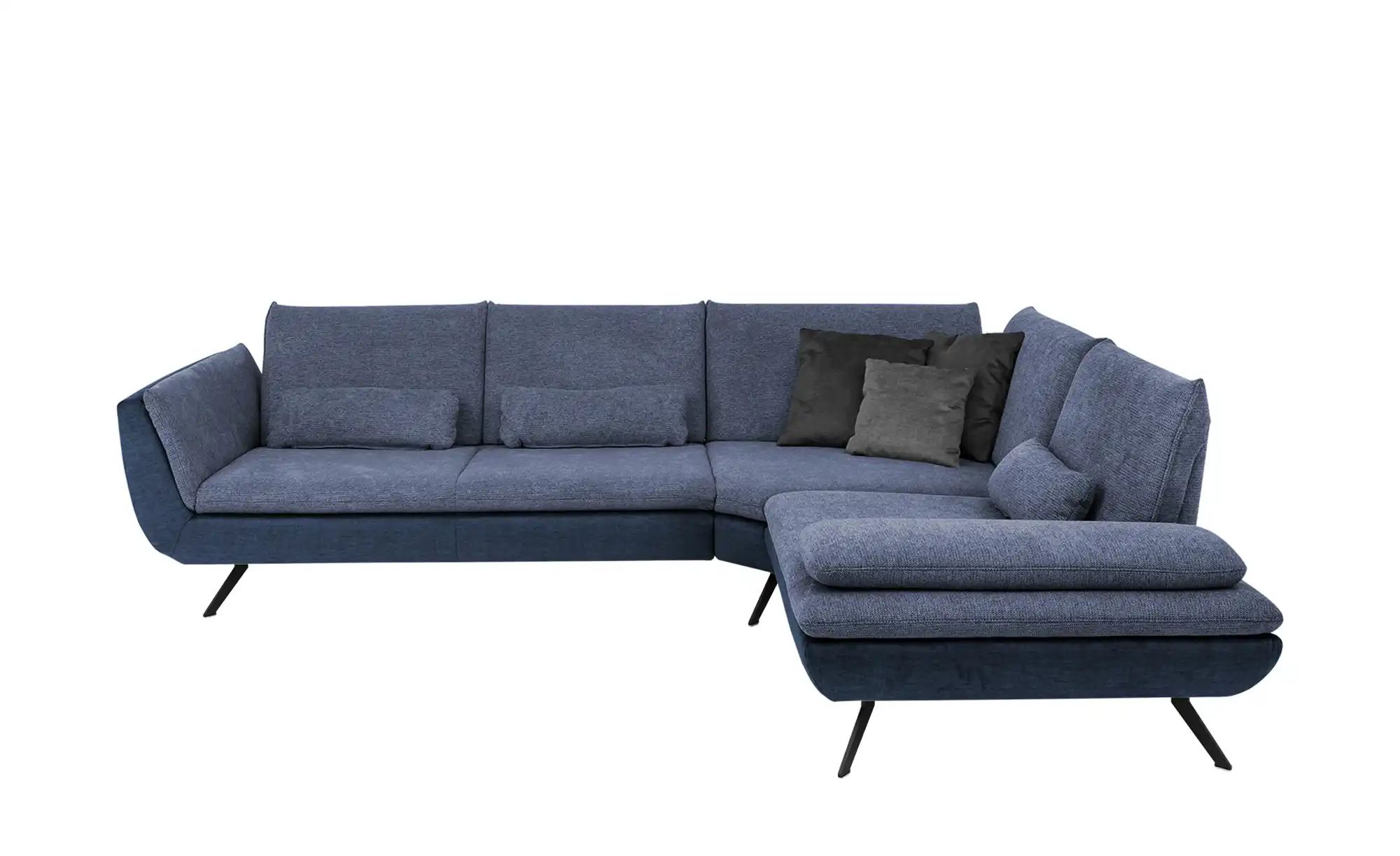 Ecksofa   Luca ¦ blau ¦ Maße (cm): B: 314 H: 88 T: 244 Polstermöbel > Sofas günstig online kaufen