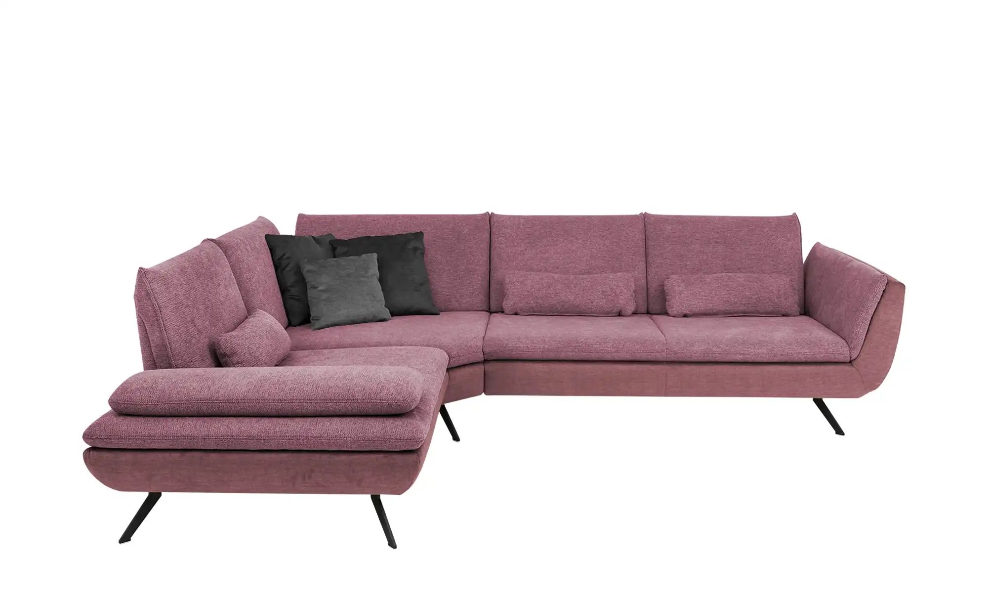 Ecksofa   Luca  ¦ rot ¦ Maße (cm): B: 314 H: 88 T: 244.0 Polstermöbel > Sof günstig online kaufen