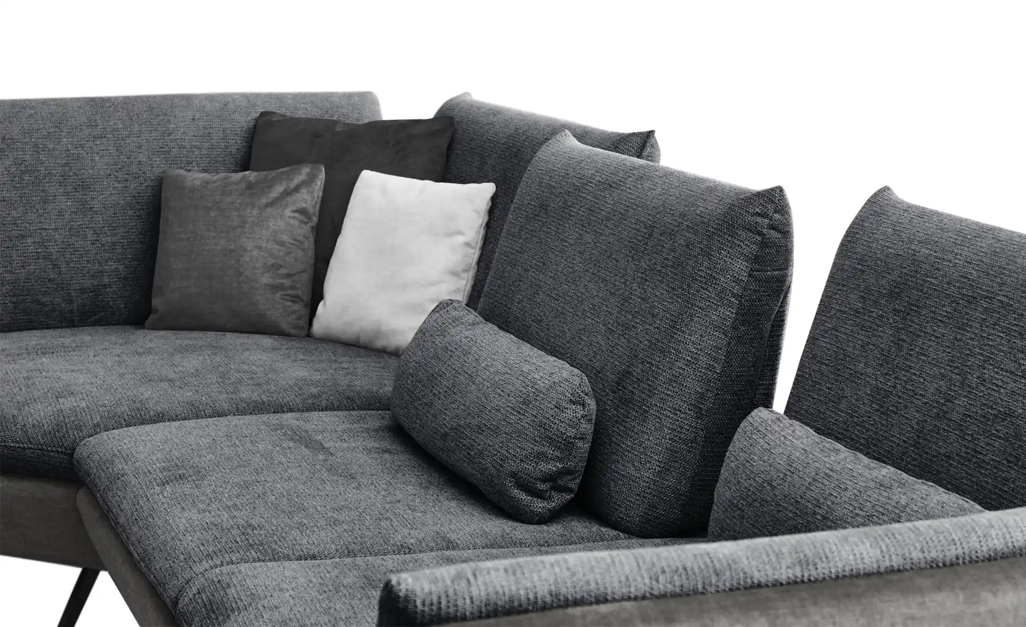 Thumbnail - Ecksofa   Luca  ¦ grau ¦ Maße (cm): B: 314 H: 88 T: 244.0 Polstermöbel > Sofas > Ecksofas - Höffner