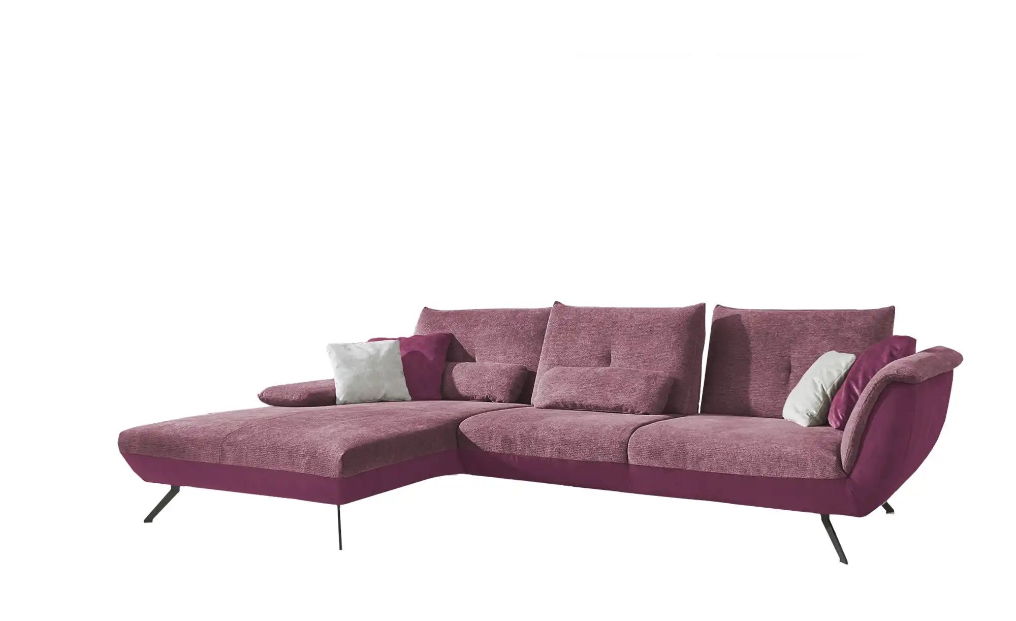 Ecksofa   Celine ¦ lila/violett ¦ Maße (cm): B: 316 H: 90 T: 190 Polstermöb günstig online kaufen