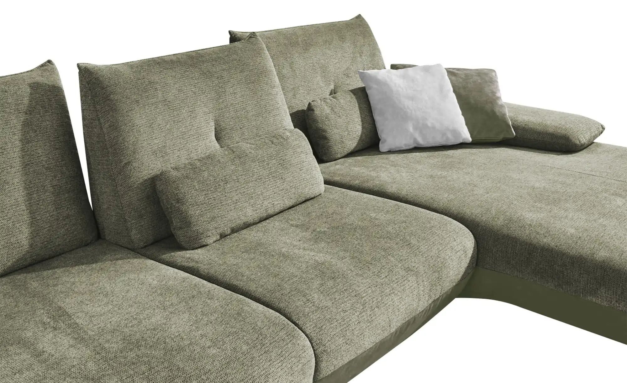 Thumbnail - Ecksofa  Celine ¦ grün ¦ Maße (cm): B: 316 H: 90 T: 244.0 Polstermöbel > Sofas > 3-Sitzer - Höffner