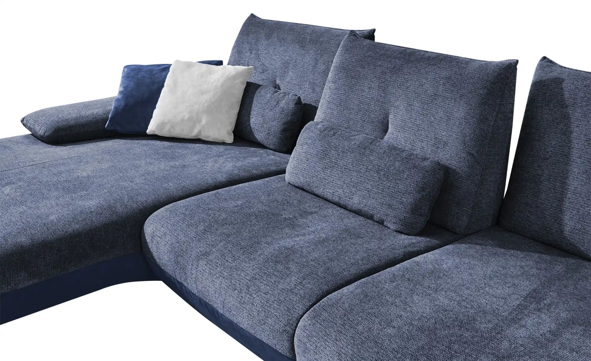 Ecksofa   Celine ¦ blau ¦ Maße (cm): B: 316 H: 90 T: 244 Polstermöbel > Sof günstig online kaufen