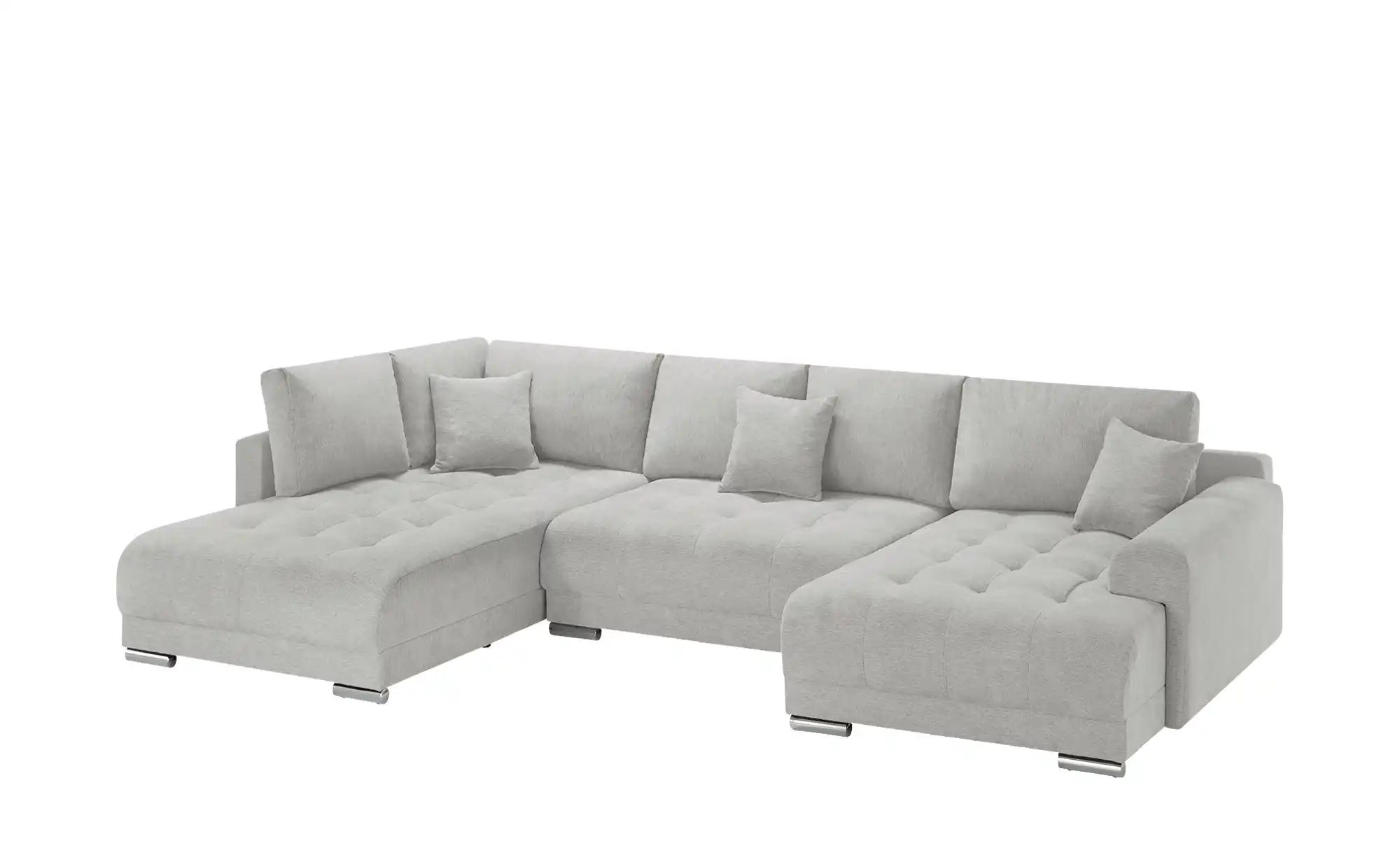 Thumbnail - Wohnlandschaft mit Schlaffunktion Lemie ¦ grau ¦ Maße (cm): B: 356 H: 85 T: 218.0 Polstermöbel > Sofas > Wohnlandschafte...