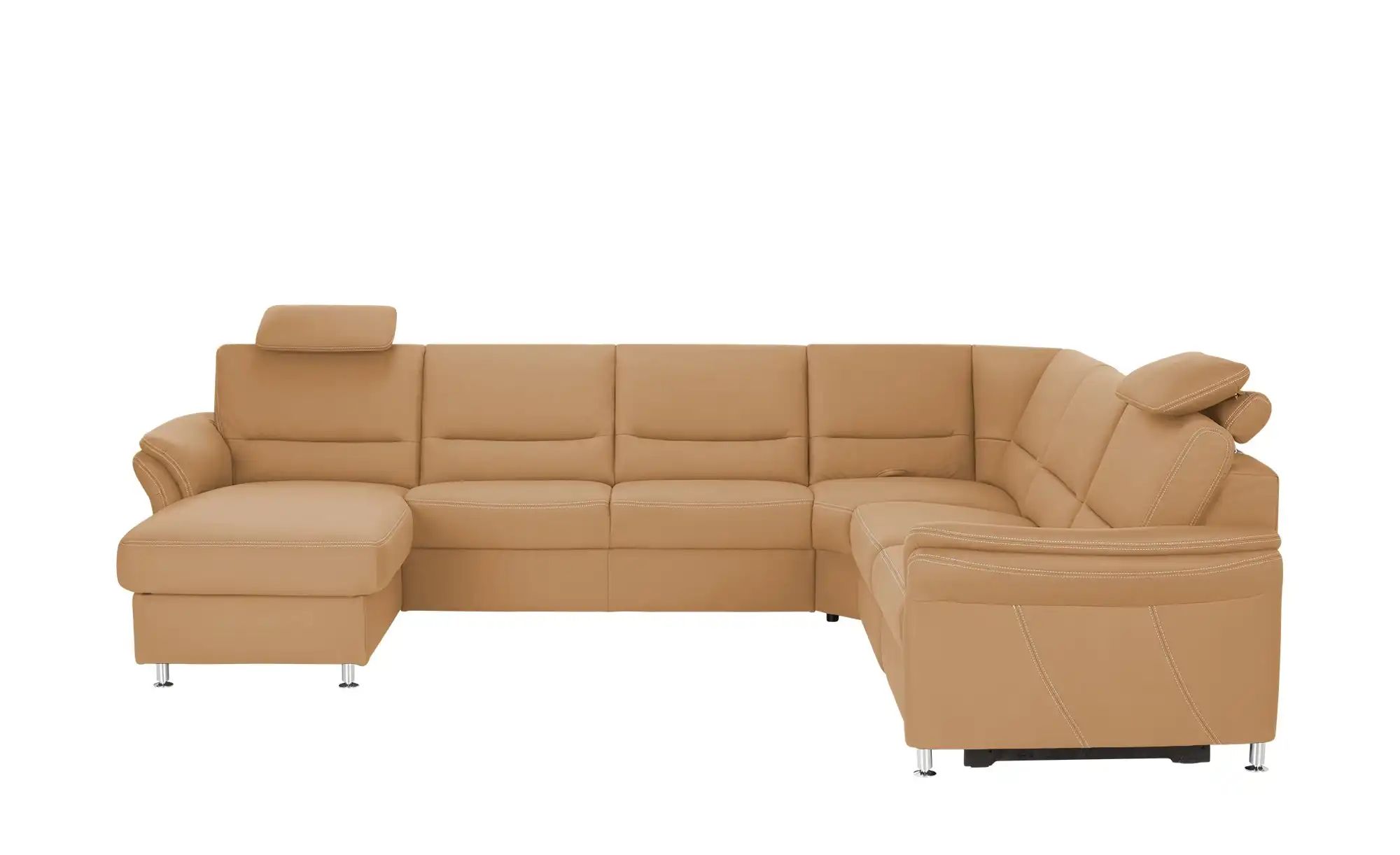 meinSofa Wohnlandschaft   Donald ¦ braun ¦ Maße (cm): B: 330 H: 89 T: 262 P günstig online kaufen