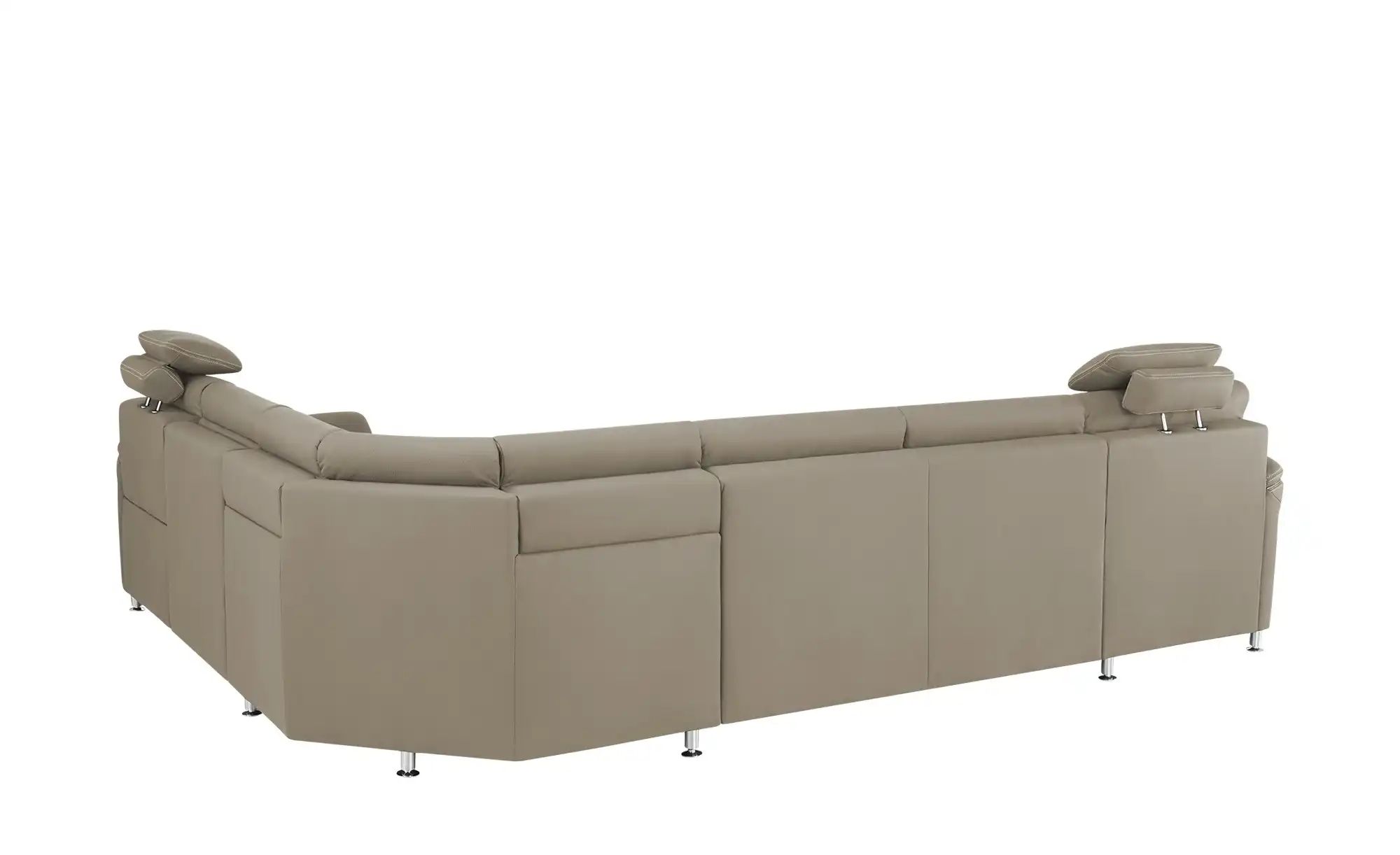 meinSofa Wohnlandschaft   Donald ¦ grau ¦ Maße (cm): B: 330 H: 89 T: 262 Po günstig online kaufen