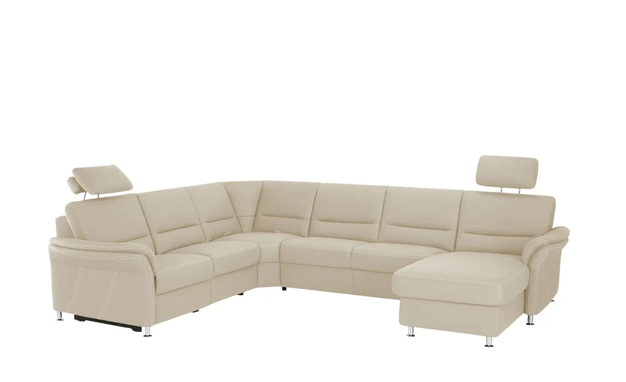 meinSofa Wohnlandschaft   Donald ¦ beige ¦ Maße (cm): B: 330 H: 89 T: 262 P günstig online kaufen