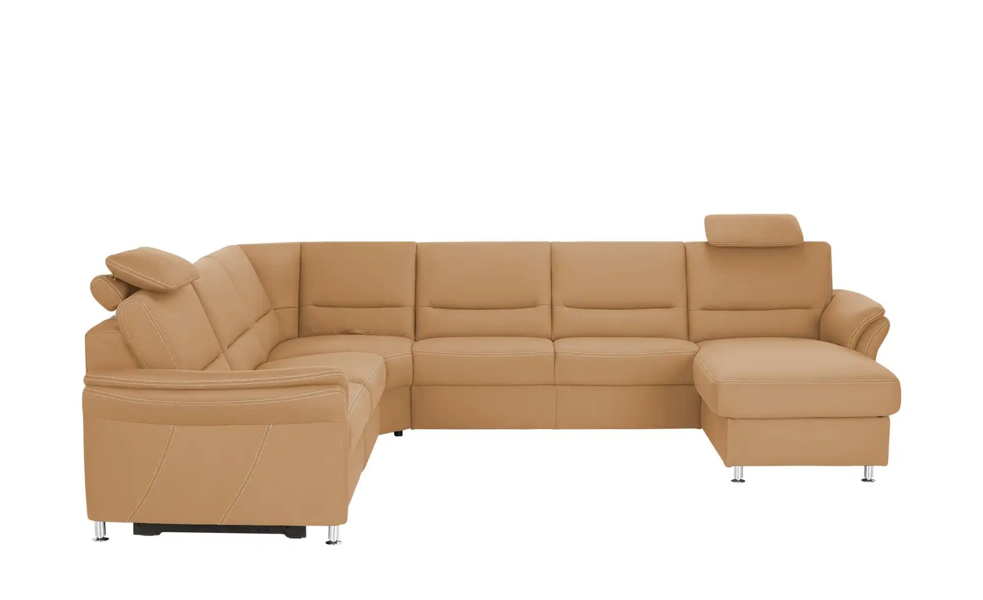 meinSofa Wohnlandschaft   Donald ¦ braun ¦ Maße (cm): B: 330 H: 89 T: 262 P günstig online kaufen