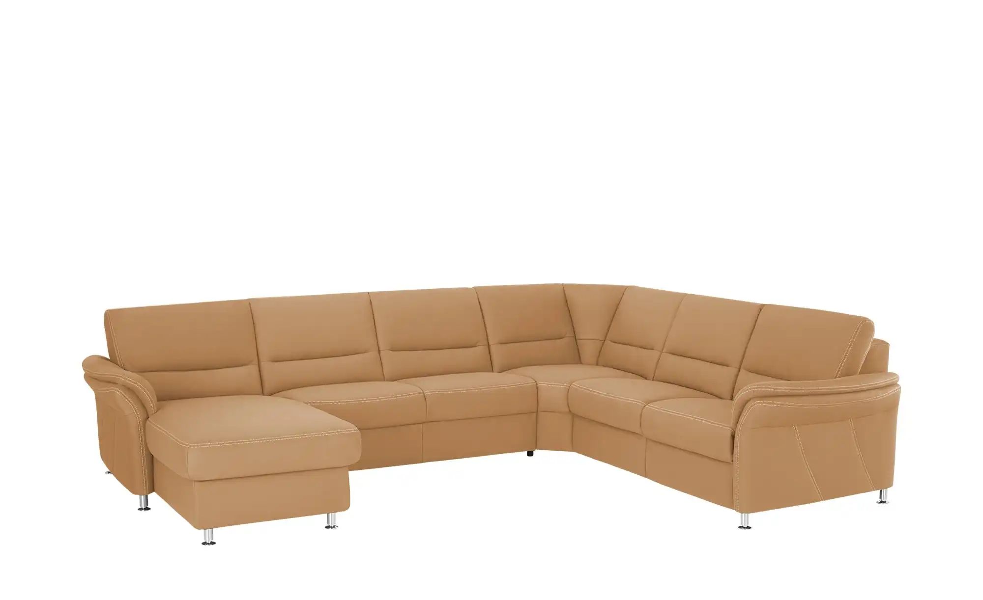 meinSofa Wohnlandschaft   Donald ¦ braun ¦ Maße (cm): B: 330 H: 89 T: 262 P günstig online kaufen