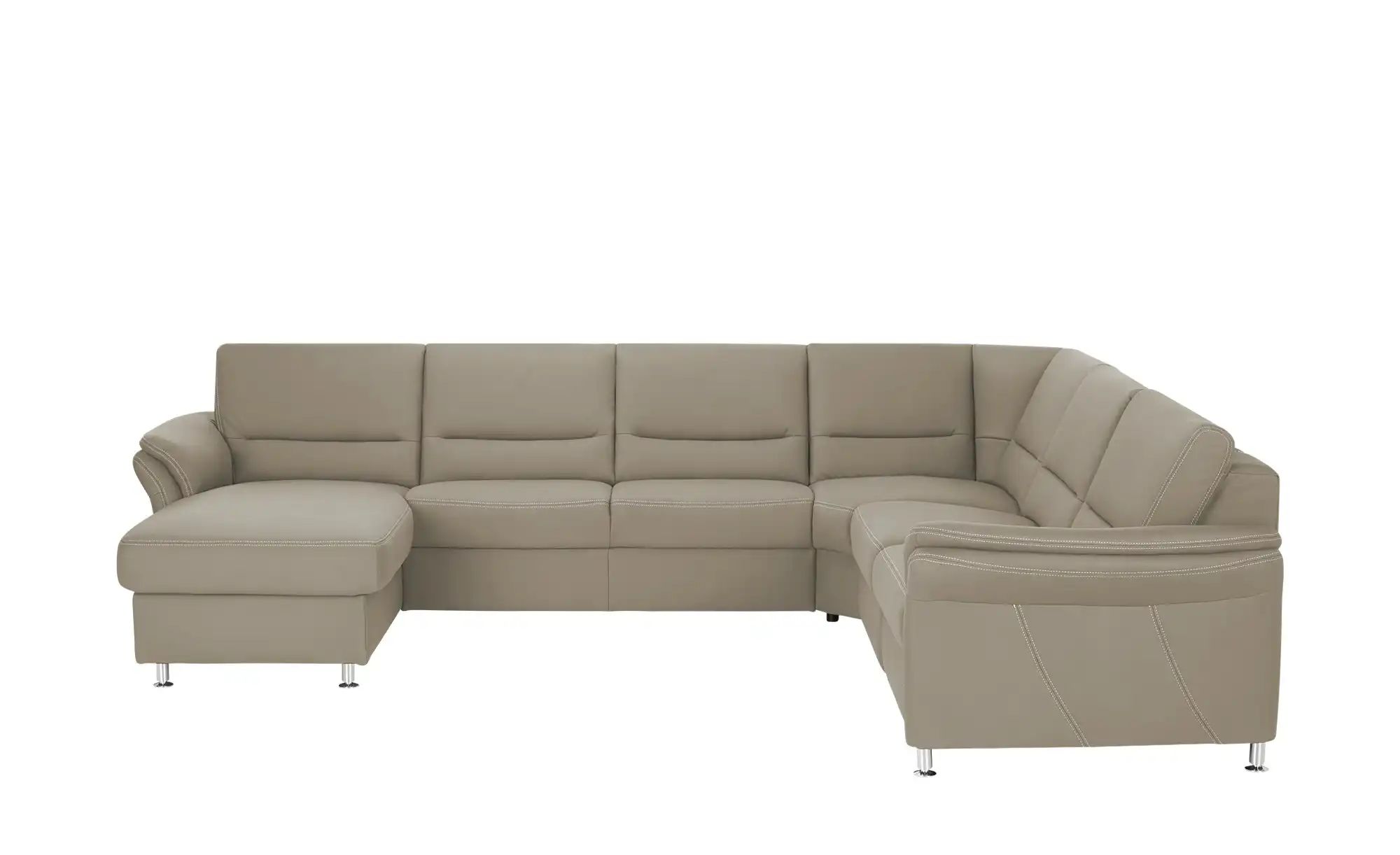 meinSofa Wohnlandschaft   Donald ¦ grau ¦ Maße (cm): B: 330 H: 89 T: 262 Po günstig online kaufen