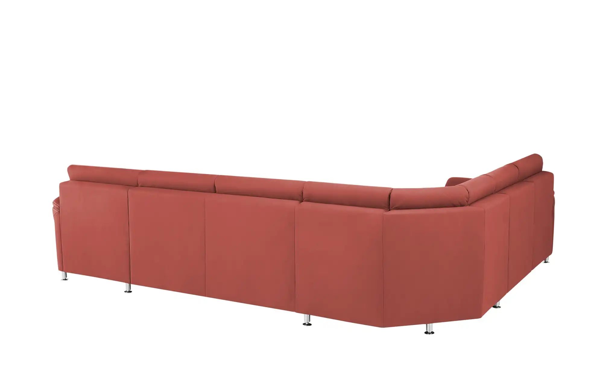 meinSofa Wohnlandschaft   Donald  ¦ rot ¦ Maße (cm): B: 330 H: 89 T: 262.0 günstig online kaufen