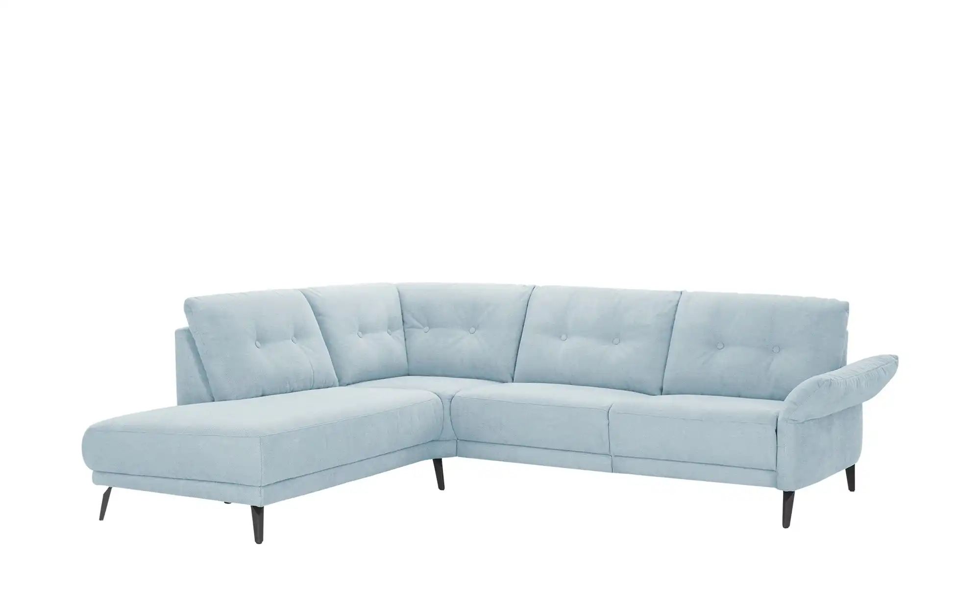 Jette Home Ecksofa   Scope ¦ blau ¦ Maße (cm): B: 258 H: 88 T: 221 Polsterm günstig online kaufen