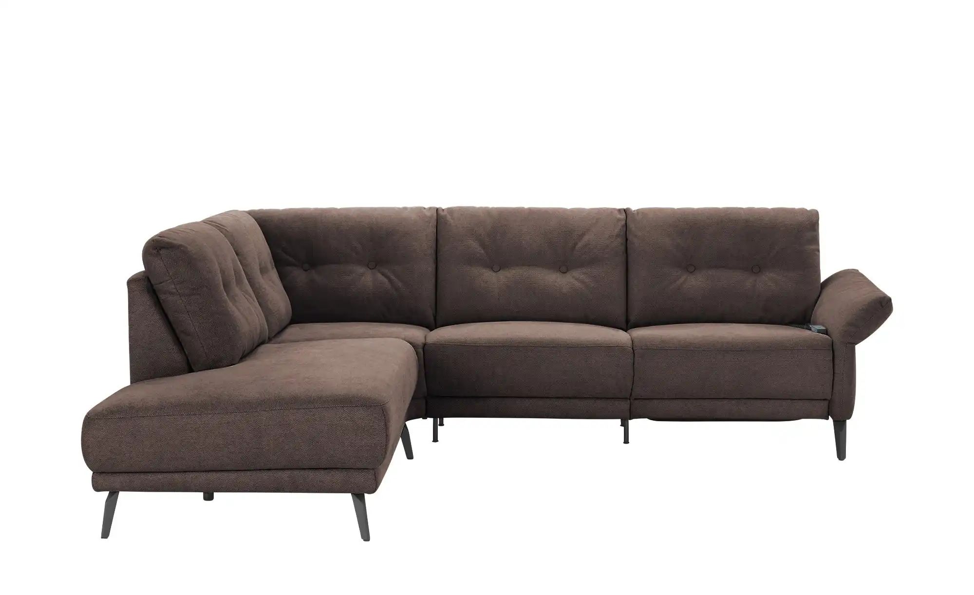 Jette Home Ecksofa   Scope ¦ braun ¦ Maße (cm): B: 258 H: 88 T: 221 Polster günstig online kaufen